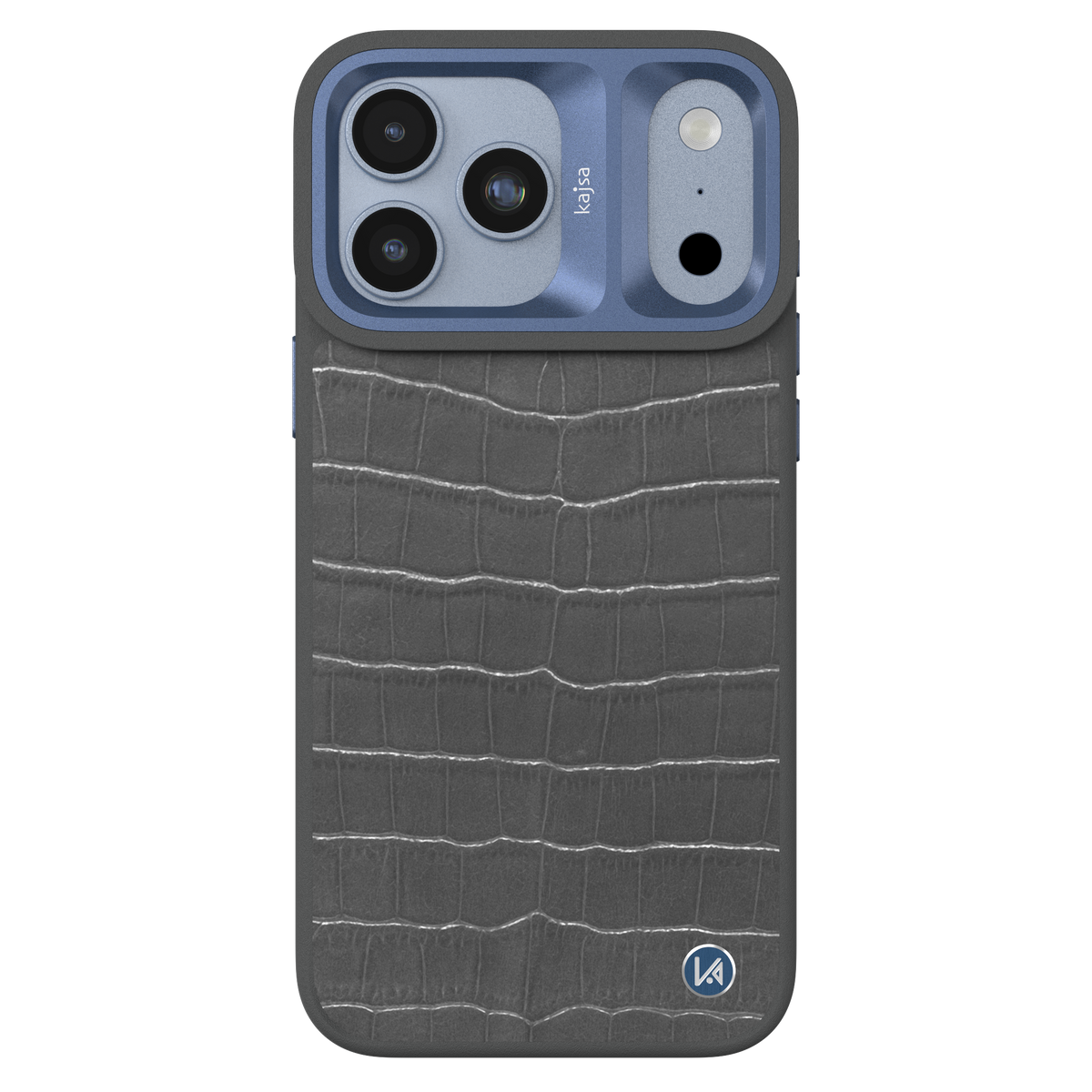 Neo Classic Collection - Genuine Croco Pattern Leather Back Case for iPhone 18 (MagSafe Compatible)