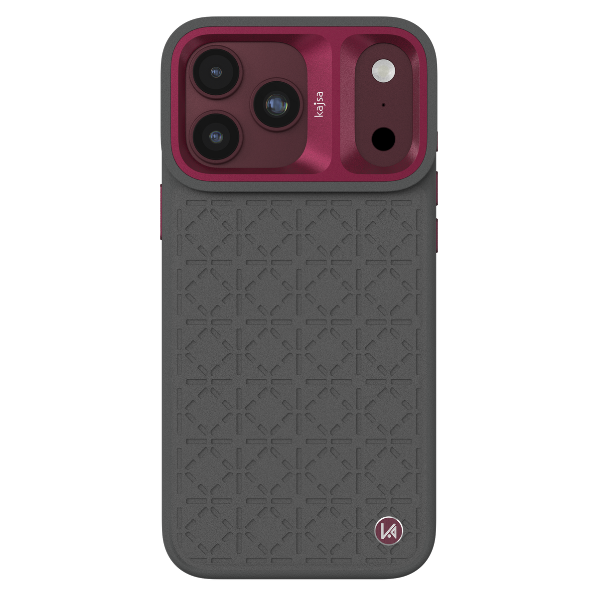 Briquette Collection - Diamond Pattern Back Case for iPhone 18 (MagSafe Compatible)
