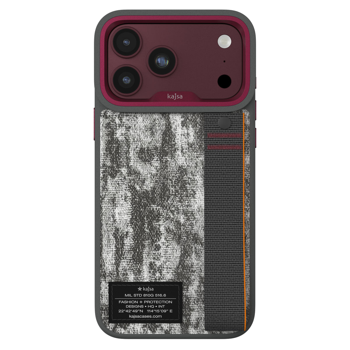 Outdoor Collection - Tie Dye Straps Back Case for iPhone 18 (MagSafe Compatible)