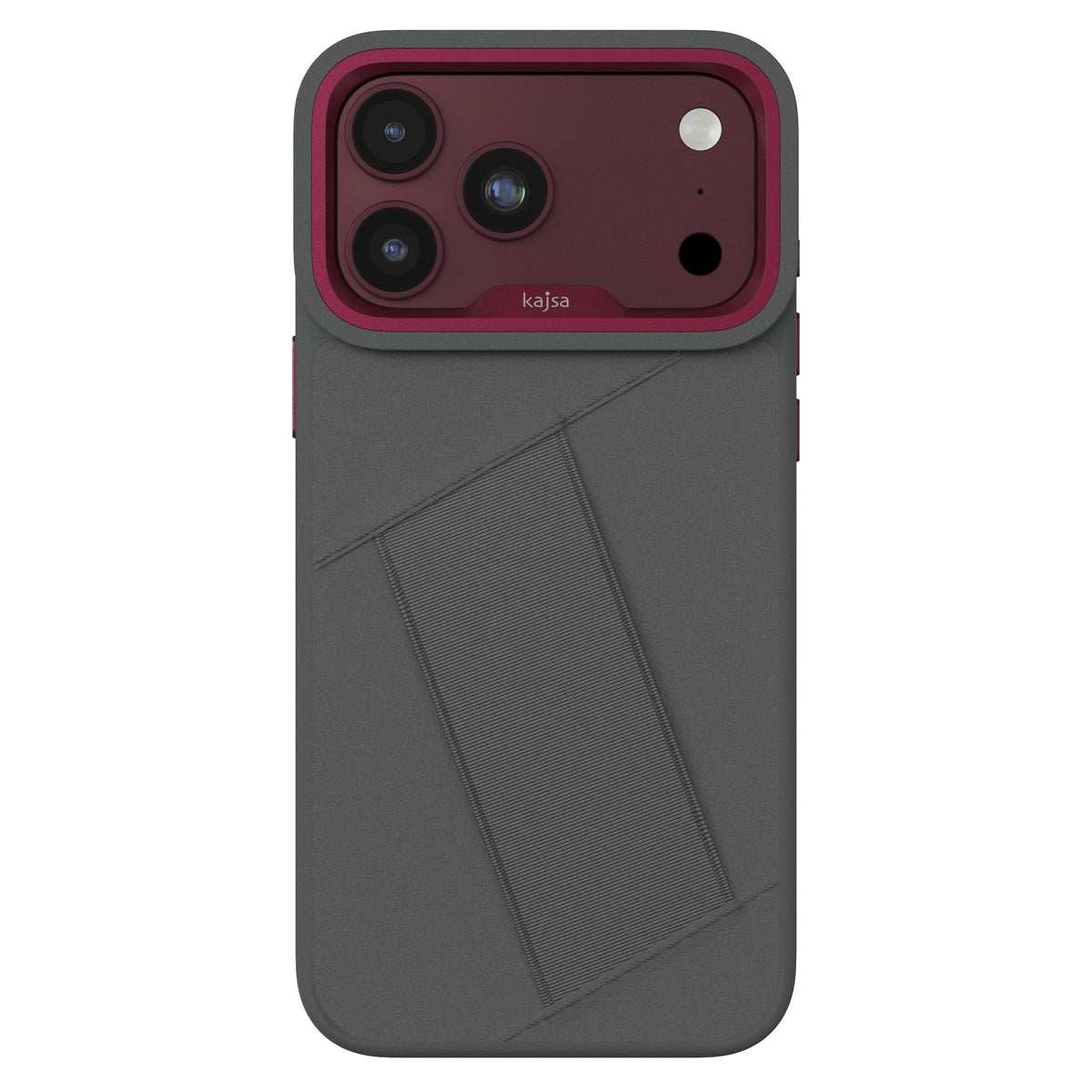 Preppie Collection - Elastic Hand Grip back case for iPhone 18