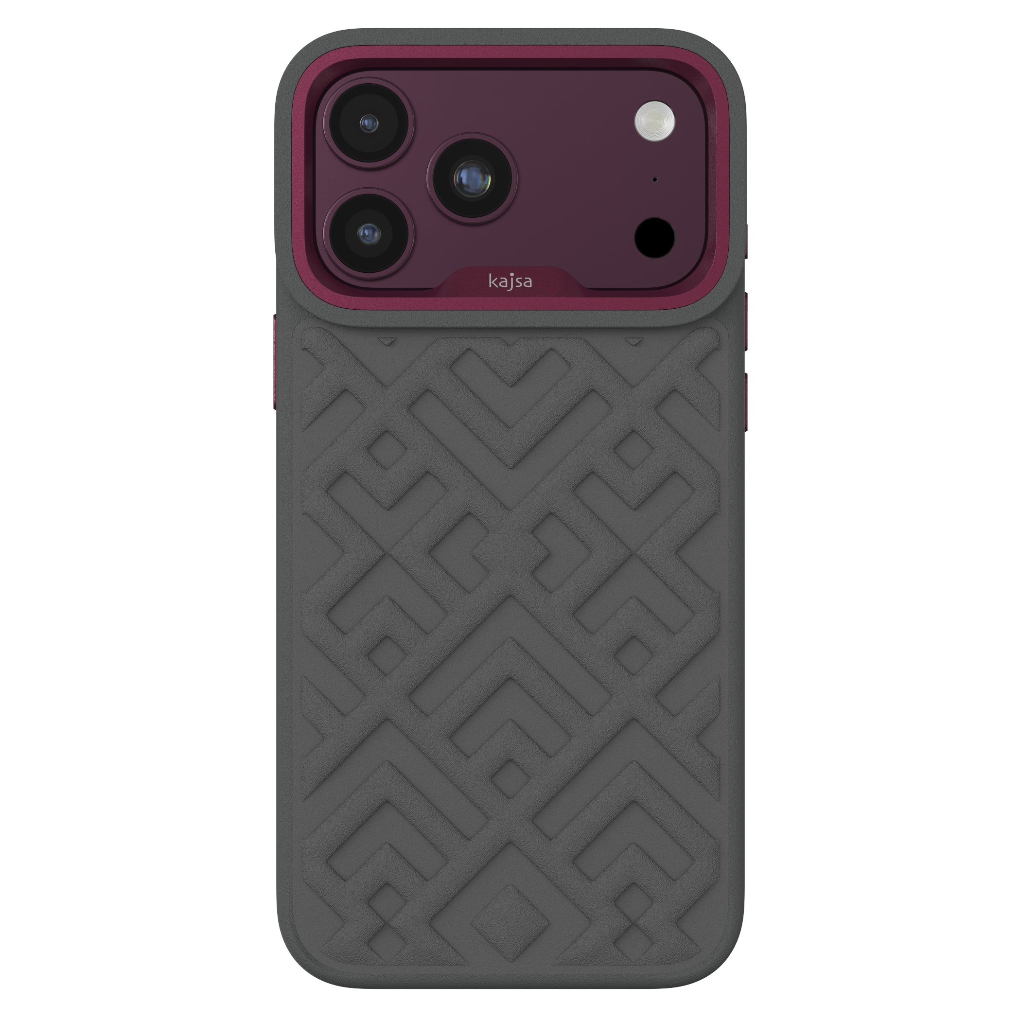 Briquette Collection - Rhombus Back Case for iPhone 18 (MagSafe Compatible)