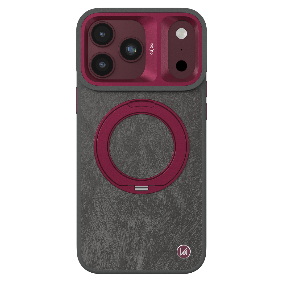 GeoRing Collection - Aurora Pattern Back Case for iPhone 18 (MagSafe Compatible)