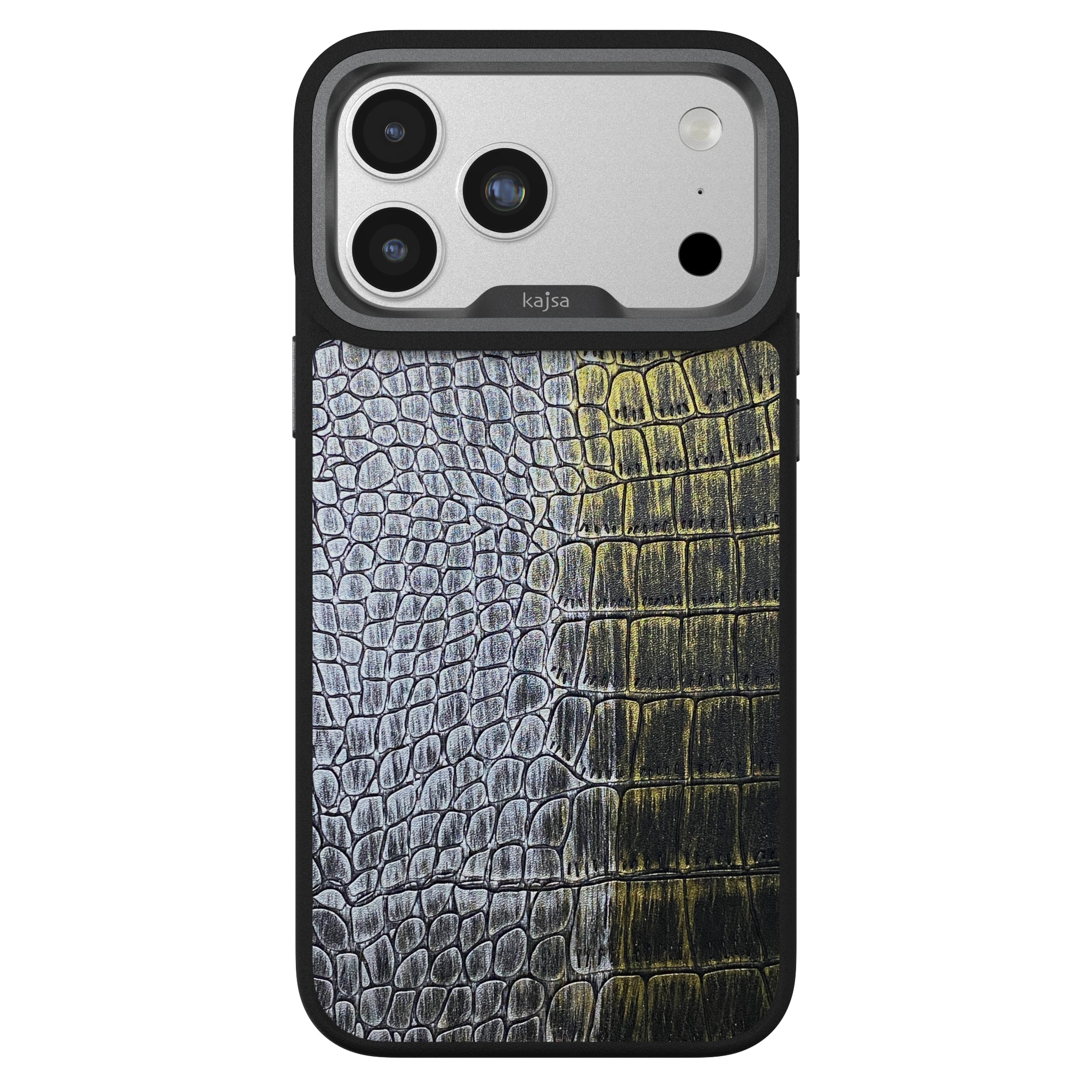 Glamorous Collection - Dual Snake Pattern Back Case for iPhone 17 (MagSafe Compatible)