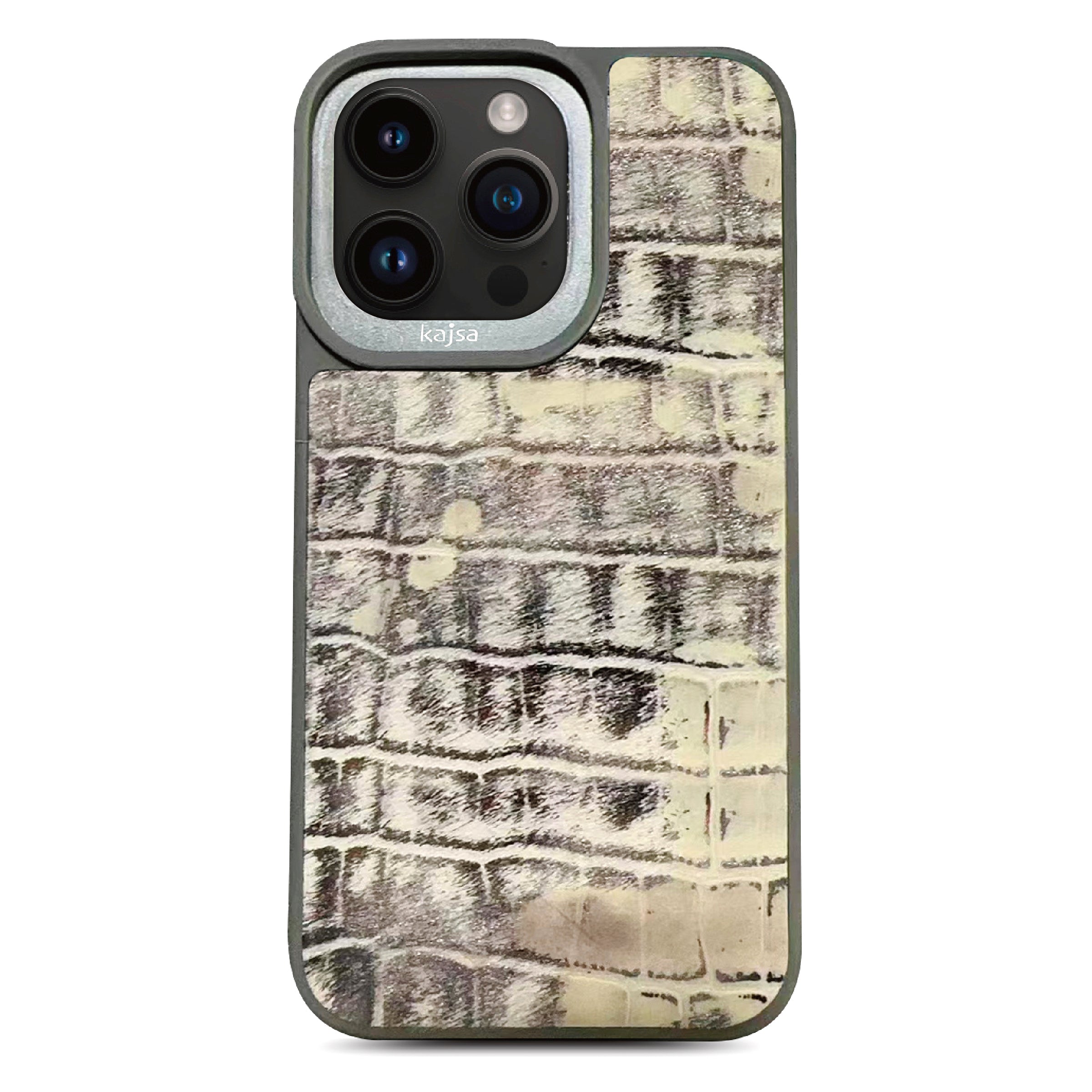 Glamorous Collection - Glam Croco Back Case for iPhone 15