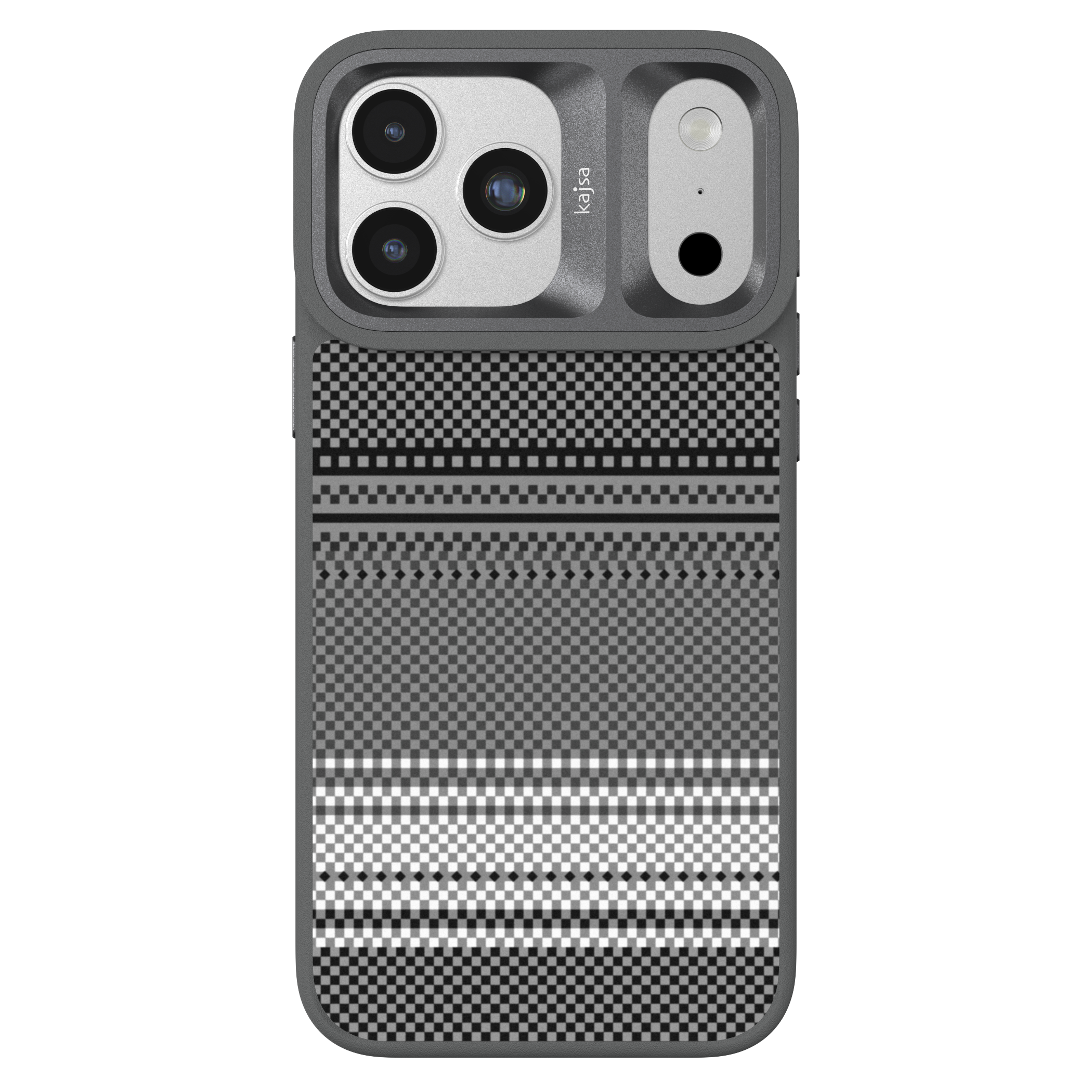 Resort Collection - Gradient Stripe Pattern Back Case for iPhone 17 (MagSafe Compatible)