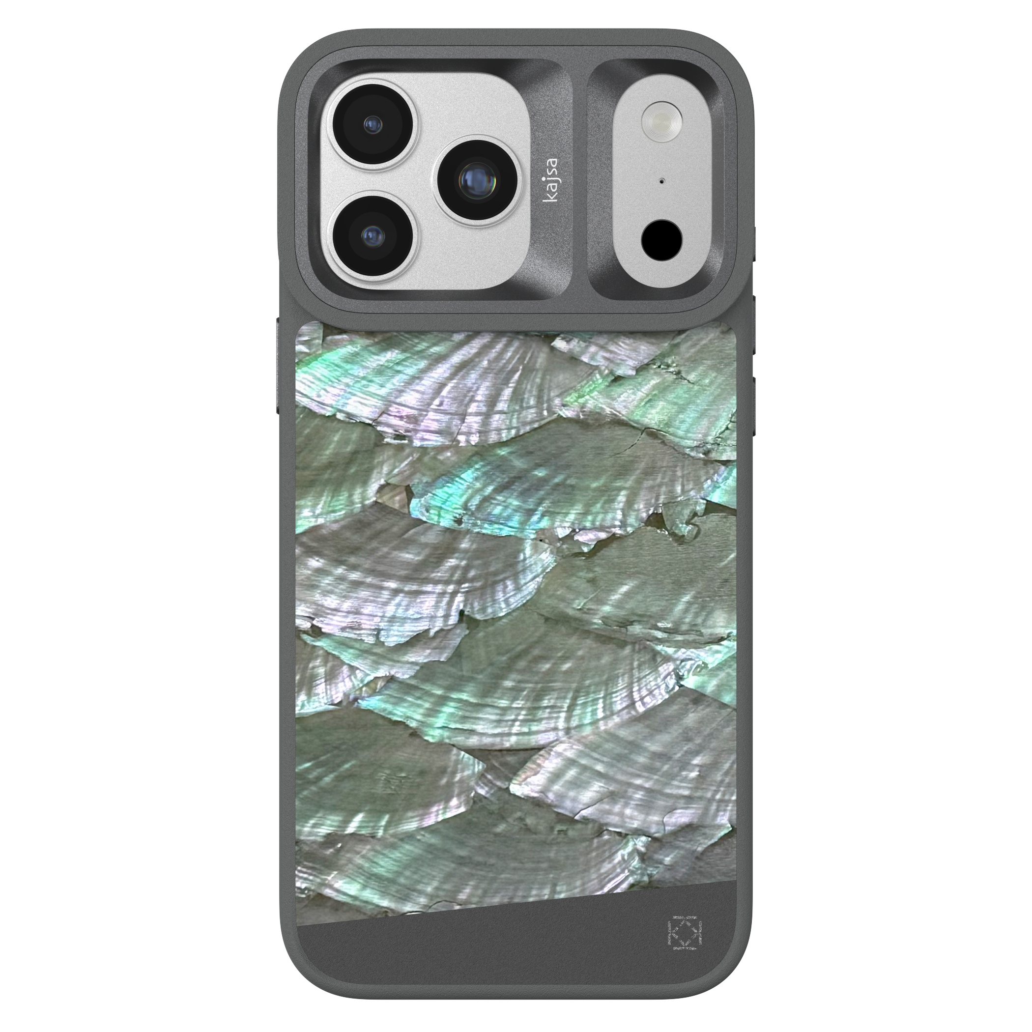 Glamorous Collection - Pearl Patchwork Back Case for iPhone 17 (MagSafe Compatible)