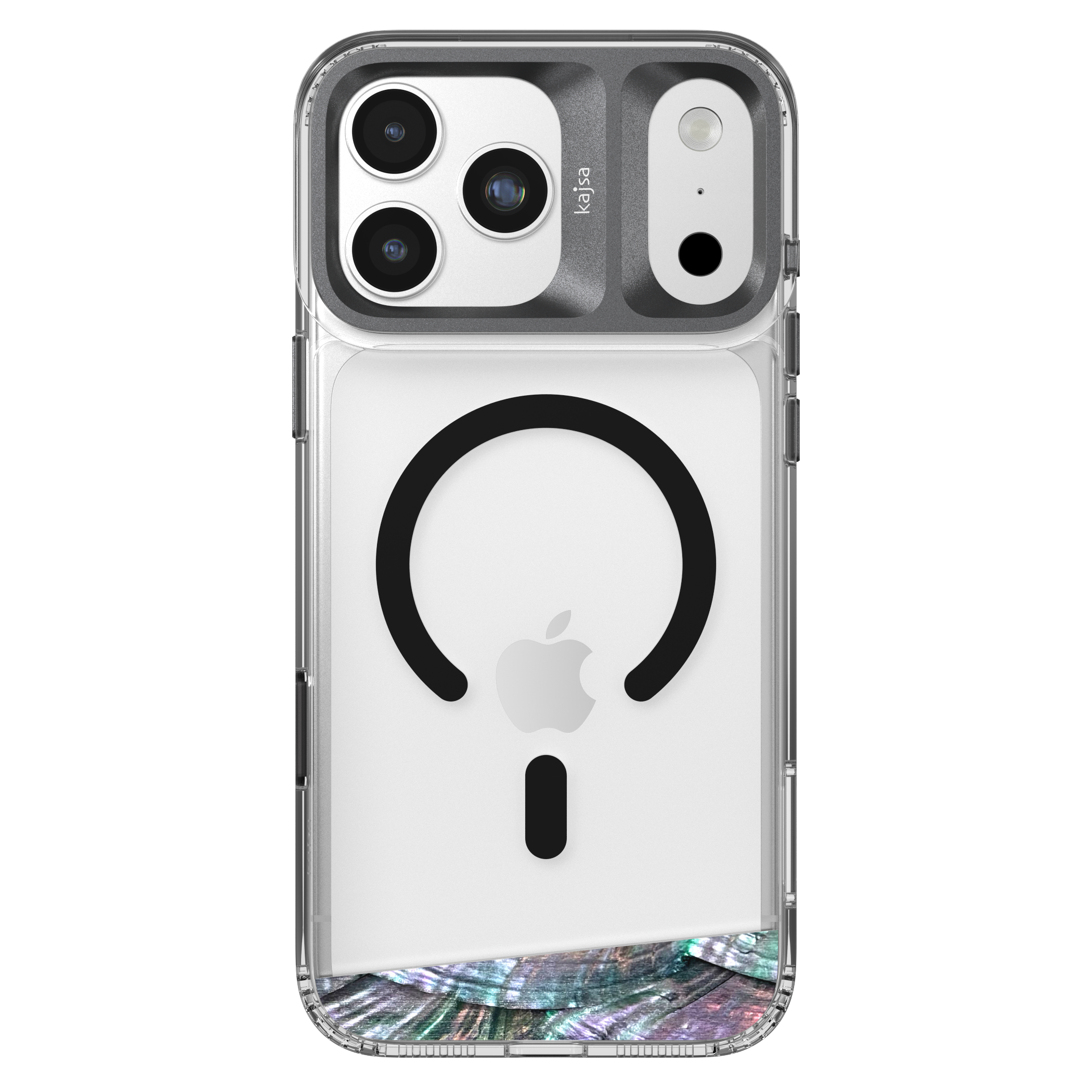 Trans-Shield Collection - Pearl Back Case for iPhone 17 (MagSafe Compatible)