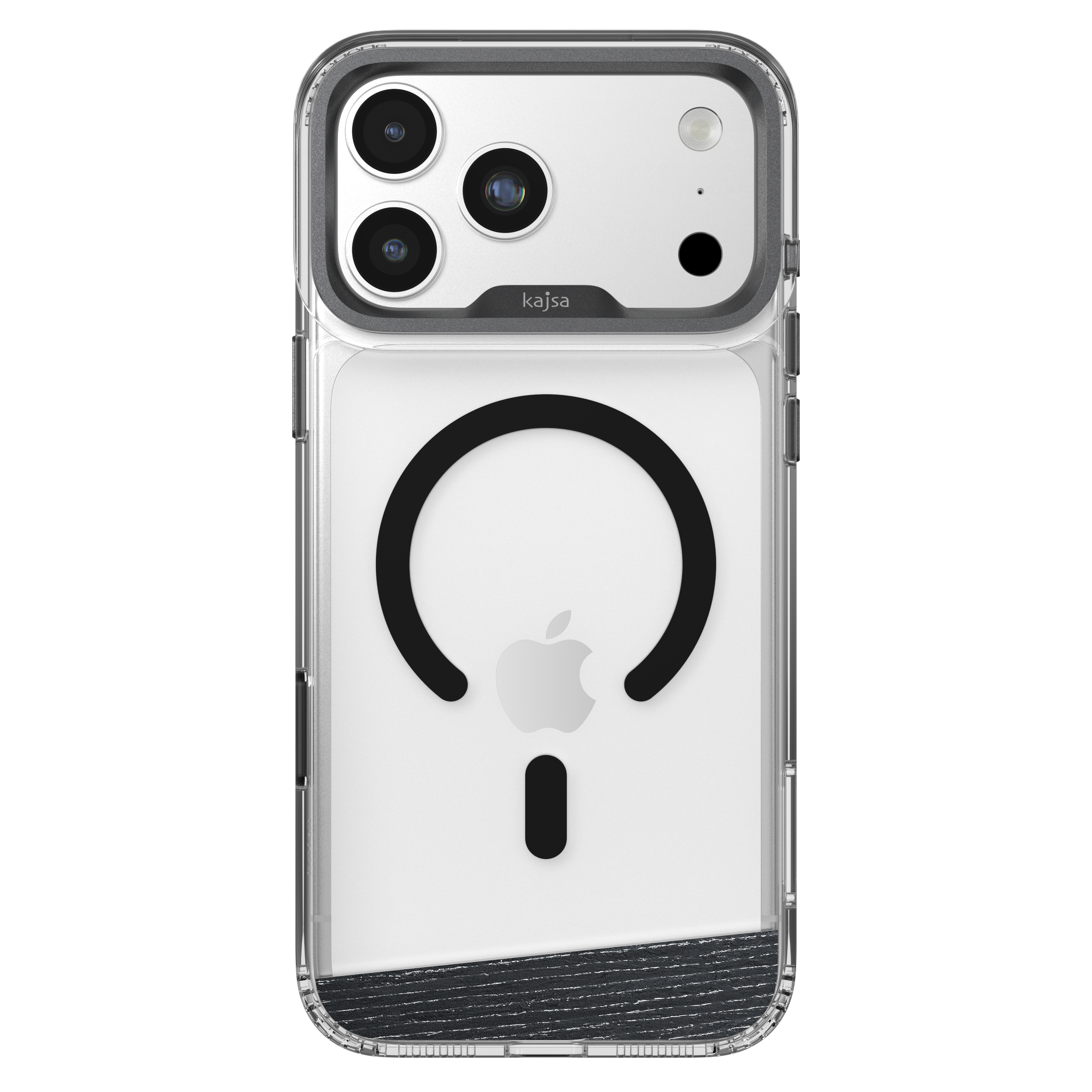 Trans-Shield Collection - Lumber Back Case for iPhone 17 (MagSafe Compatible)