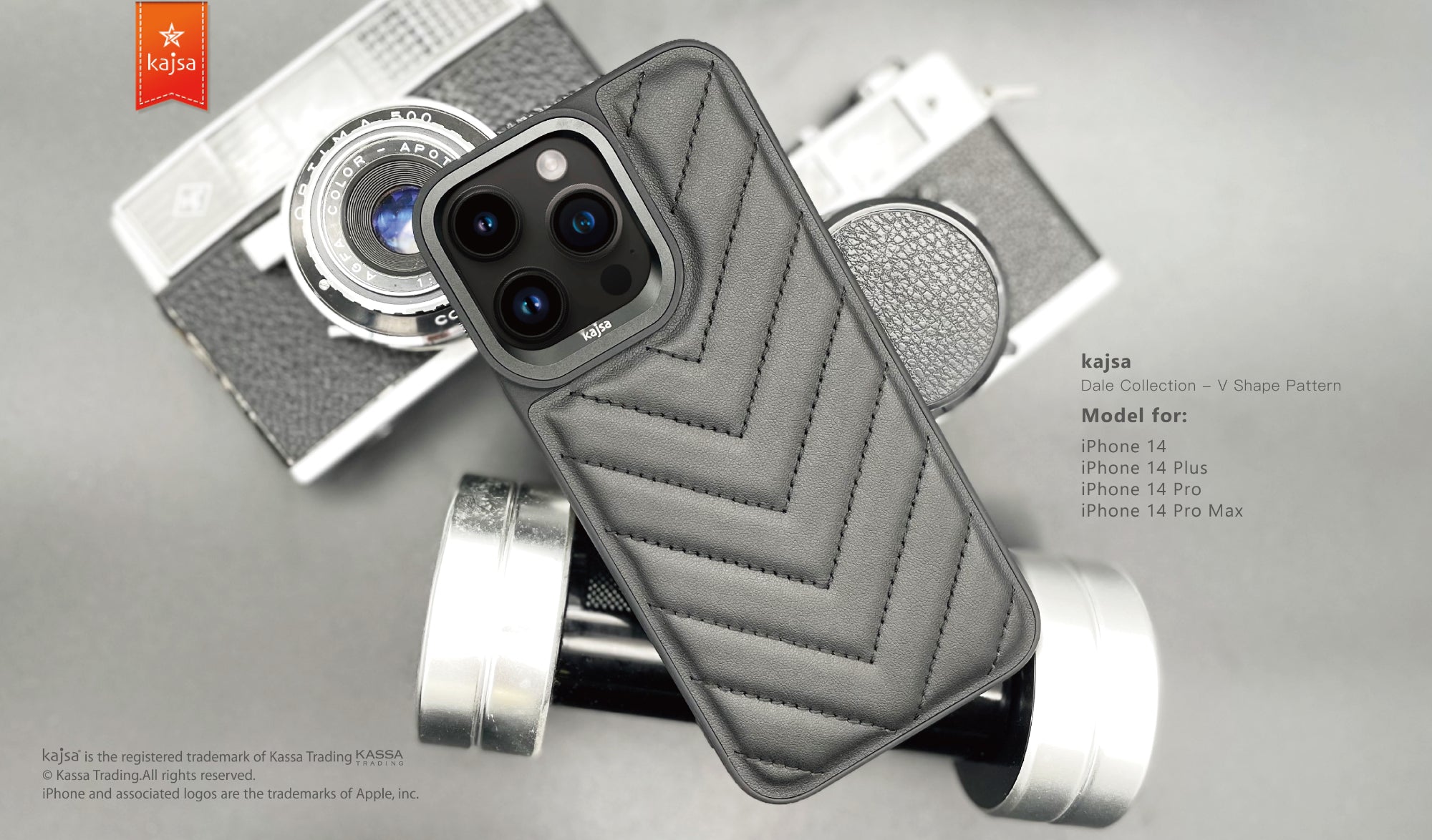 Dale Collection - V Shape Back Case for iPhone 14-Phone Case- phone case - phone cases- phone cover- iphone cover- iphone case- iphone cases- leather case- leather cases- DIYCASE - custom case - leather cover - hand strap case - croco pattern case - snake pattern case - carbon fiber phone case - phone case brand - unique phone case - high quality - phone case brand - protective case - buy phone case hong kong - online buy phone case - iphone手機殼 - 客製化手機殼 - samsung 手機殼 - 香港手機殼 - 買電話殼