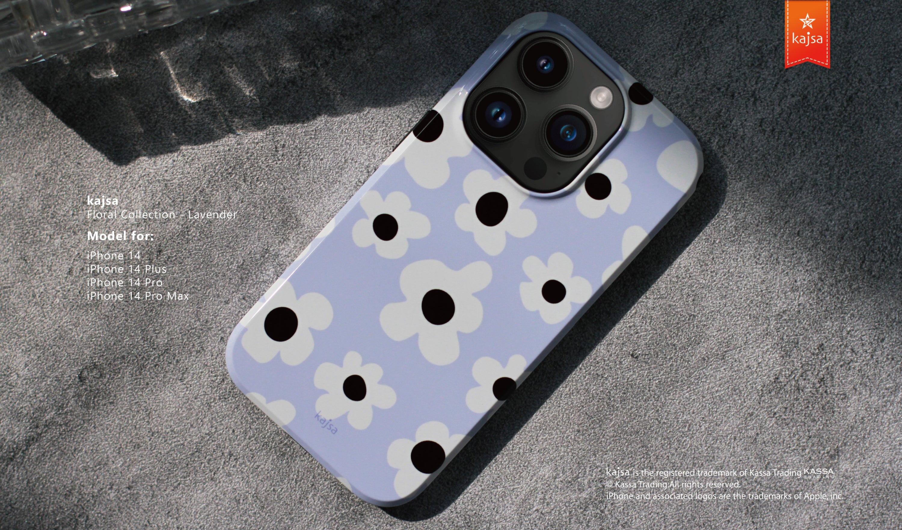 Floral Collection - Lavender Back Case for iPhone 14 (LV2)-Phone Case- phone case - phone cases- phone cover- iphone cover- iphone case- iphone cases- leather case- leather cases- DIYCASE - custom case - leather cover - hand strap case - croco pattern case - snake pattern case - carbon fiber phone case - phone case brand - unique phone case - high quality - phone case brand - protective case - buy phone case hong kong - online buy phone case - iphone手機殼 - 客製化手機殼 - samsung 手機殼 - 香港手機殼 - 買電話殼