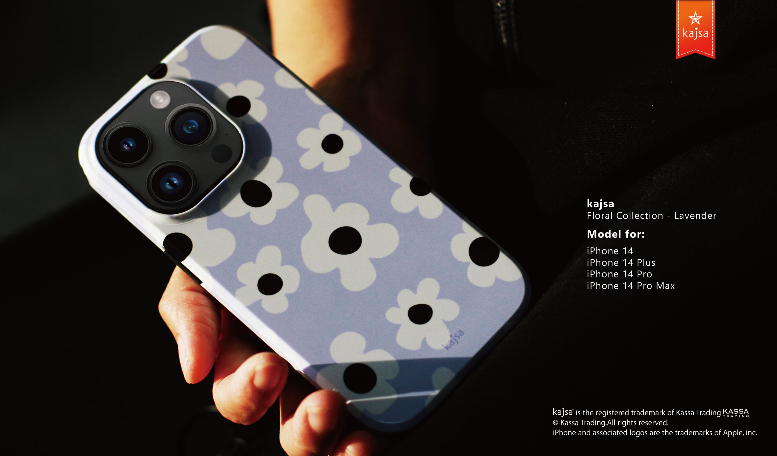 Floral Collection - Lavender Back Case for iPhone 14 (LV2)-Phone Case- phone case - phone cases- phone cover- iphone cover- iphone case- iphone cases- leather case- leather cases- DIYCASE - custom case - leather cover - hand strap case - croco pattern case - snake pattern case - carbon fiber phone case - phone case brand - unique phone case - high quality - phone case brand - protective case - buy phone case hong kong - online buy phone case - iphone手機殼 - 客製化手機殼 - samsung 手機殼 - 香港手機殼 - 買電話殼