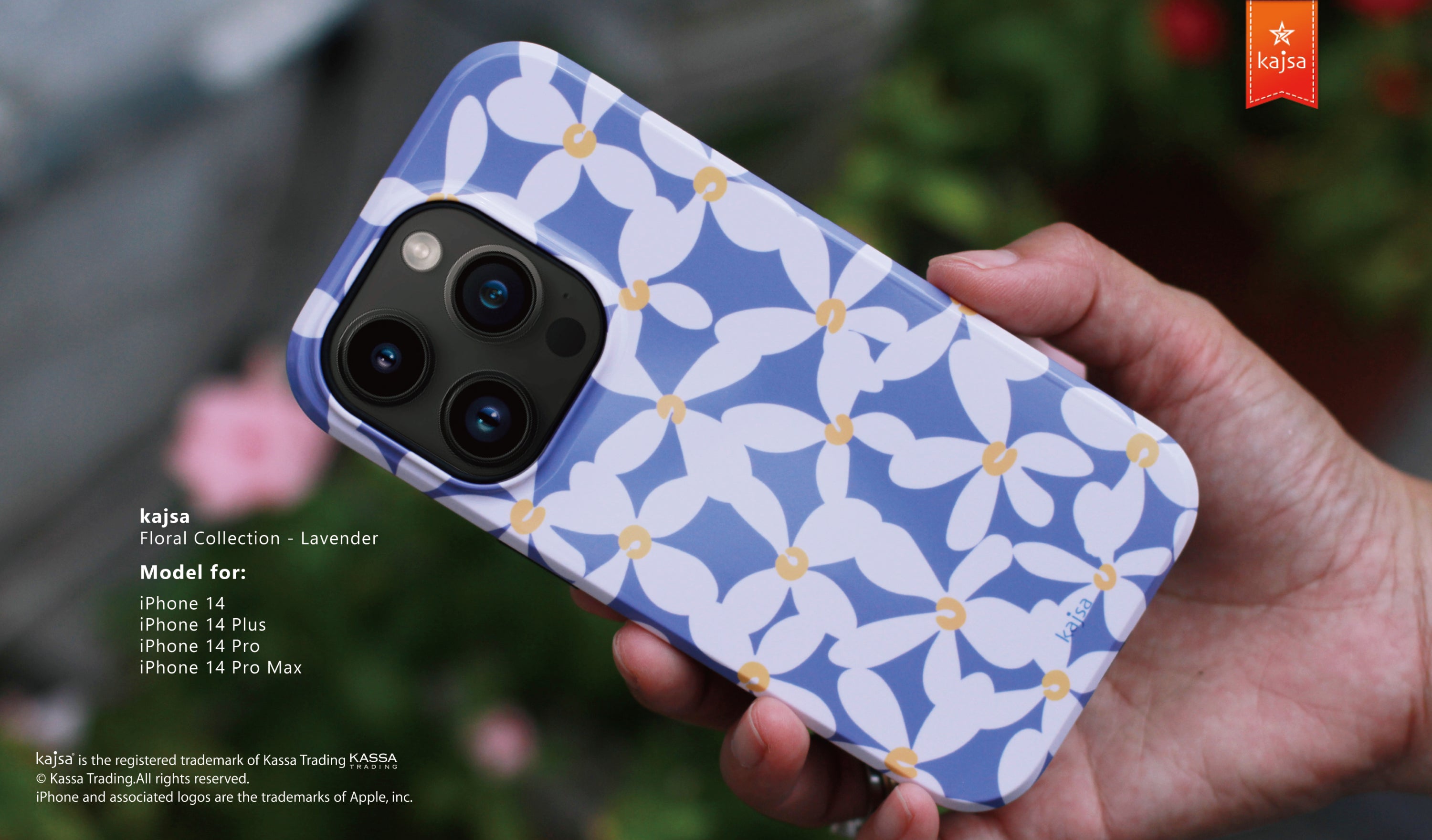 Floral Collection - Lavender Back Case for iPhone 14 (LV4)-Phone Case- phone case - phone cases- phone cover- iphone cover- iphone case- iphone cases- leather case- leather cases- DIYCASE - custom case - leather cover - hand strap case - croco pattern case - snake pattern case - carbon fiber phone case - phone case brand - unique phone case - high quality - phone case brand - protective case - buy phone case hong kong - online buy phone case - iphone手機殼 - 客製化手機殼 - samsung 手機殼 - 香港手機殼 - 買電話殼