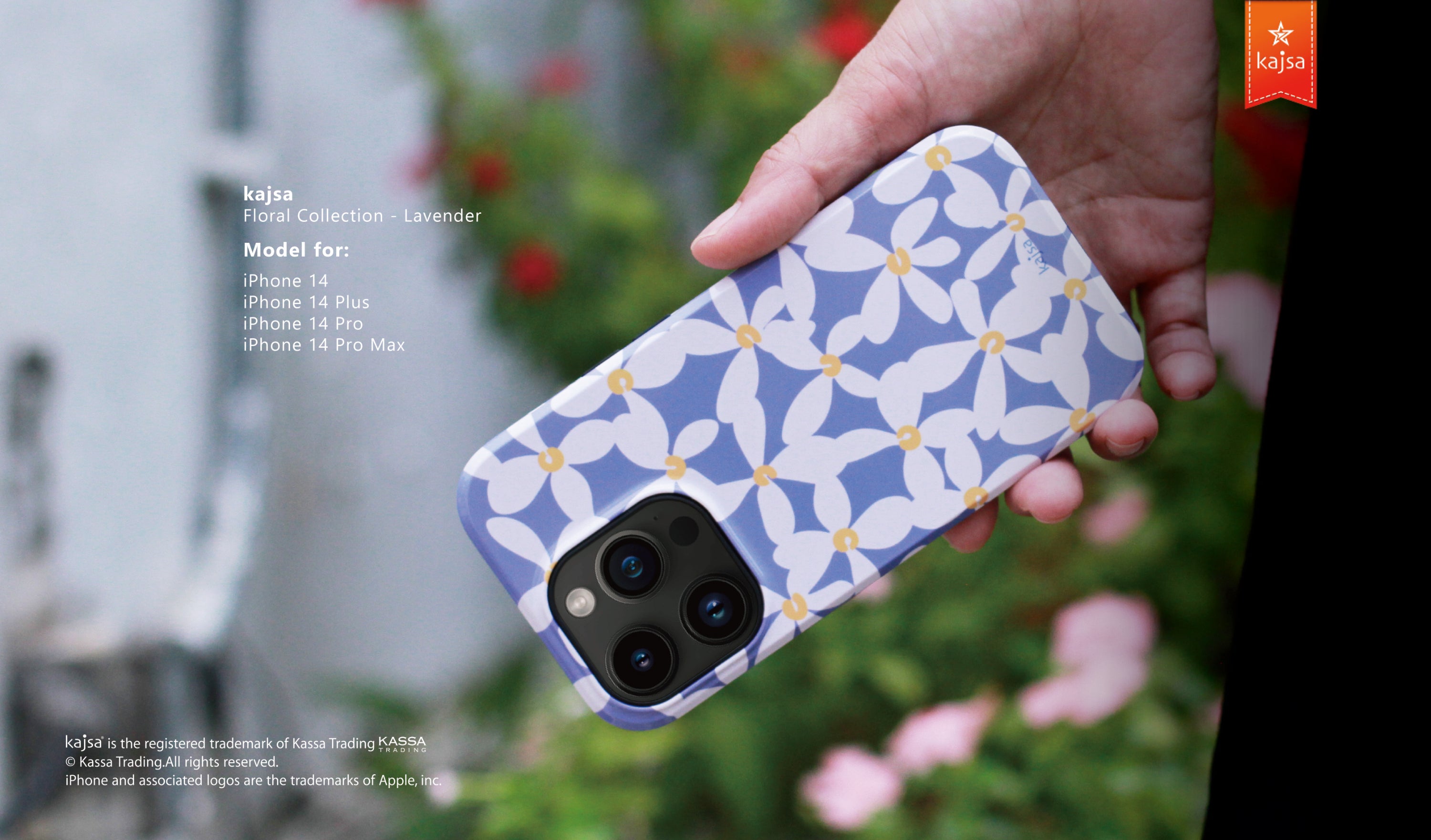 Floral Collection - Lavender Back Case for iPhone 14 (LV4)-Phone Case- phone case - phone cases- phone cover- iphone cover- iphone case- iphone cases- leather case- leather cases- DIYCASE - custom case - leather cover - hand strap case - croco pattern case - snake pattern case - carbon fiber phone case - phone case brand - unique phone case - high quality - phone case brand - protective case - buy phone case hong kong - online buy phone case - iphone手機殼 - 客製化手機殼 - samsung 手機殼 - 香港手機殼 - 買電話殼