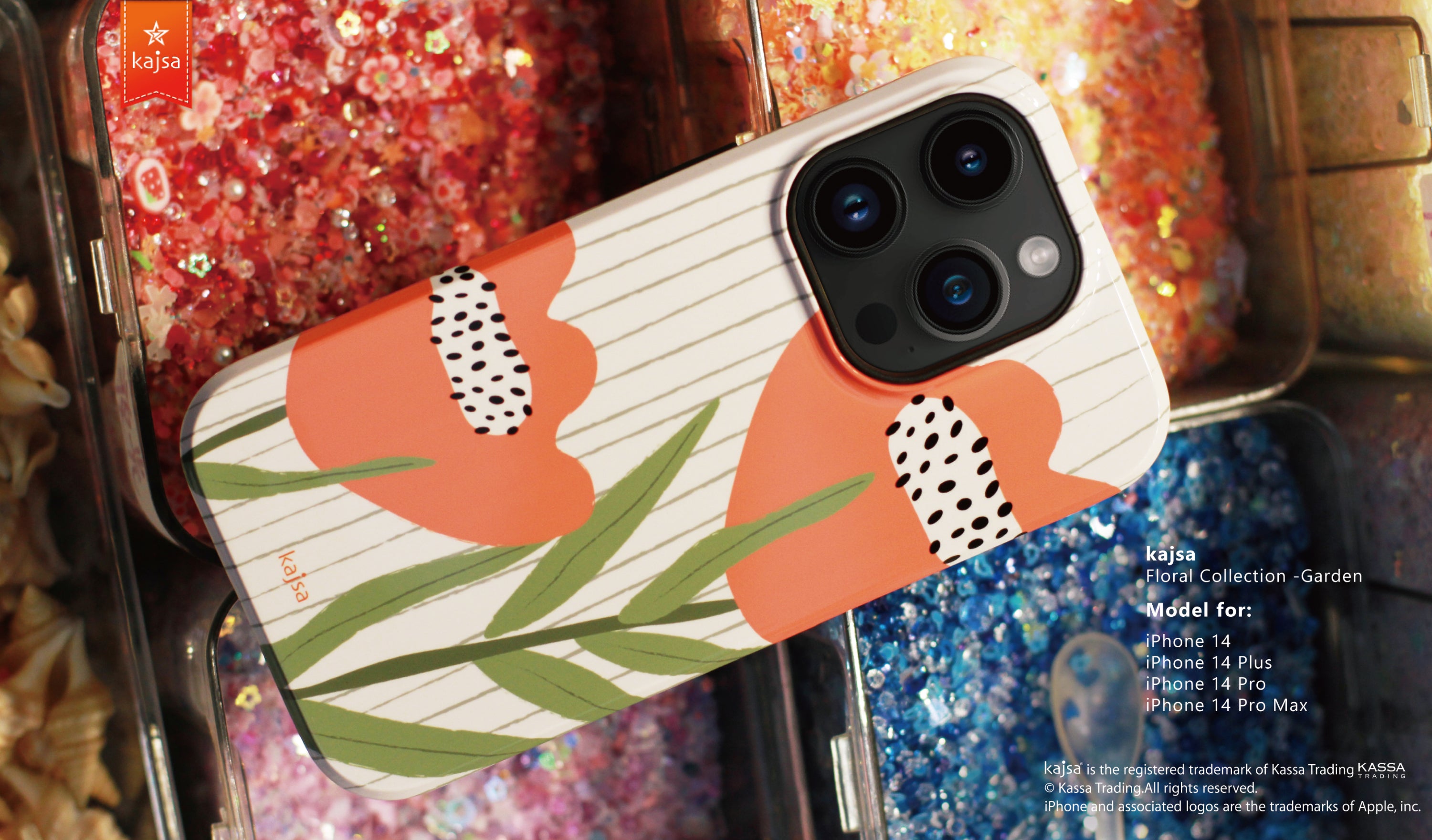 Floral Collection - Garden Back Case for iPhone 14 (G2)-Phone Case- phone case - phone cases- phone cover- iphone cover- iphone case- iphone cases- leather case- leather cases- DIYCASE - custom case - leather cover - hand strap case - croco pattern case - snake pattern case - carbon fiber phone case - phone case brand - unique phone case - high quality - phone case brand - protective case - buy phone case hong kong - online buy phone case - iphone手機殼 - 客製化手機殼 - samsung 手機殼 - 香港手機殼 - 買電話殼