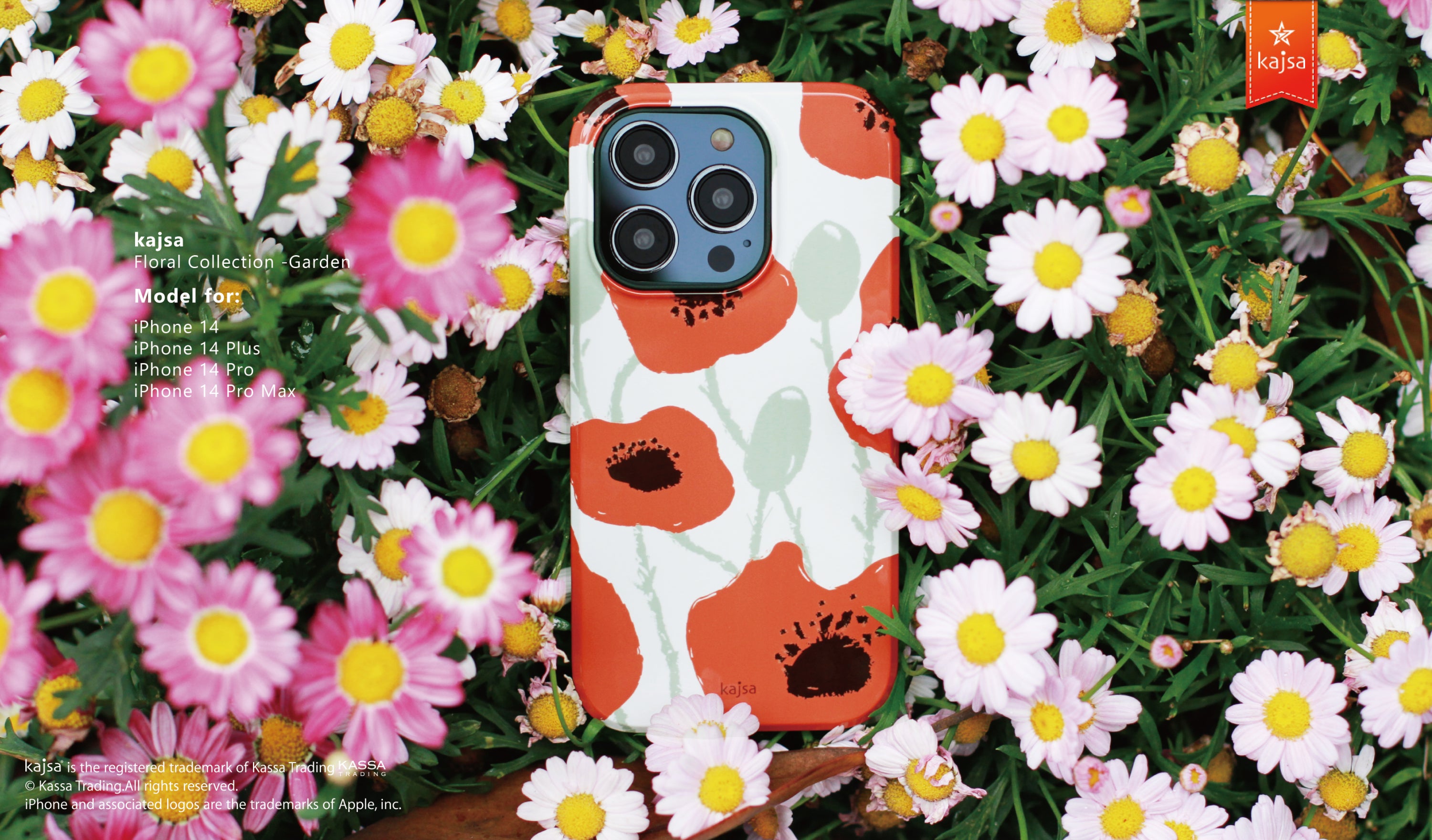 Floral Collection - Garden Back Case for iPhone 14 (G3)-Phone Case- phone case - phone cases- phone cover- iphone cover- iphone case- iphone cases- leather case- leather cases- DIYCASE - custom case - leather cover - hand strap case - croco pattern case - snake pattern case - carbon fiber phone case - phone case brand - unique phone case - high quality - phone case brand - protective case - buy phone case hong kong - online buy phone case - iphone手機殼 - 客製化手機殼 - samsung 手機殼 - 香港手機殼 - 買電話殼