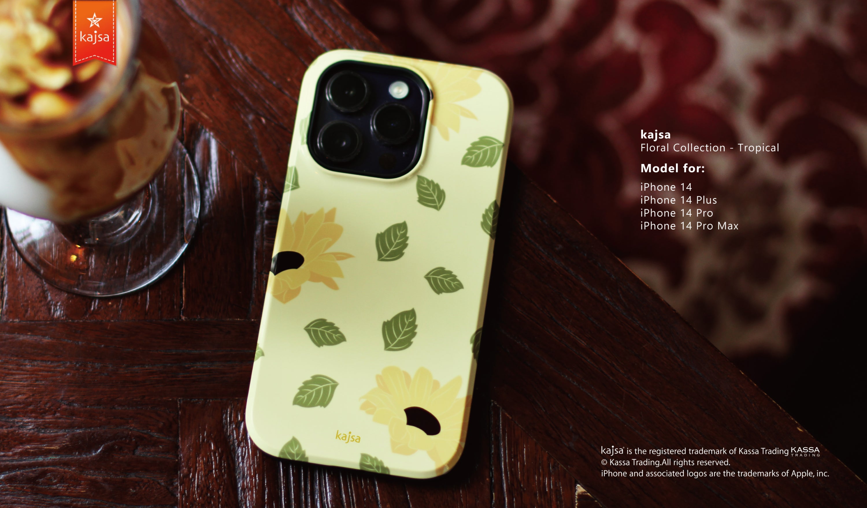 Floral Collection - Tropical Back Base for iPhone 14 (TY6)-Phone Case- phone case - phone cases- phone cover- iphone cover- iphone case- iphone cases- leather case- leather cases- DIYCASE - custom case - leather cover - hand strap case - croco pattern case - snake pattern case - carbon fiber phone case - phone case brand - unique phone case - high quality - phone case brand - protective case - buy phone case hong kong - online buy phone case - iphone手機殼 - 客製化手機殼 - samsung 手機殼 - 香港手機殼 - 買電話殼