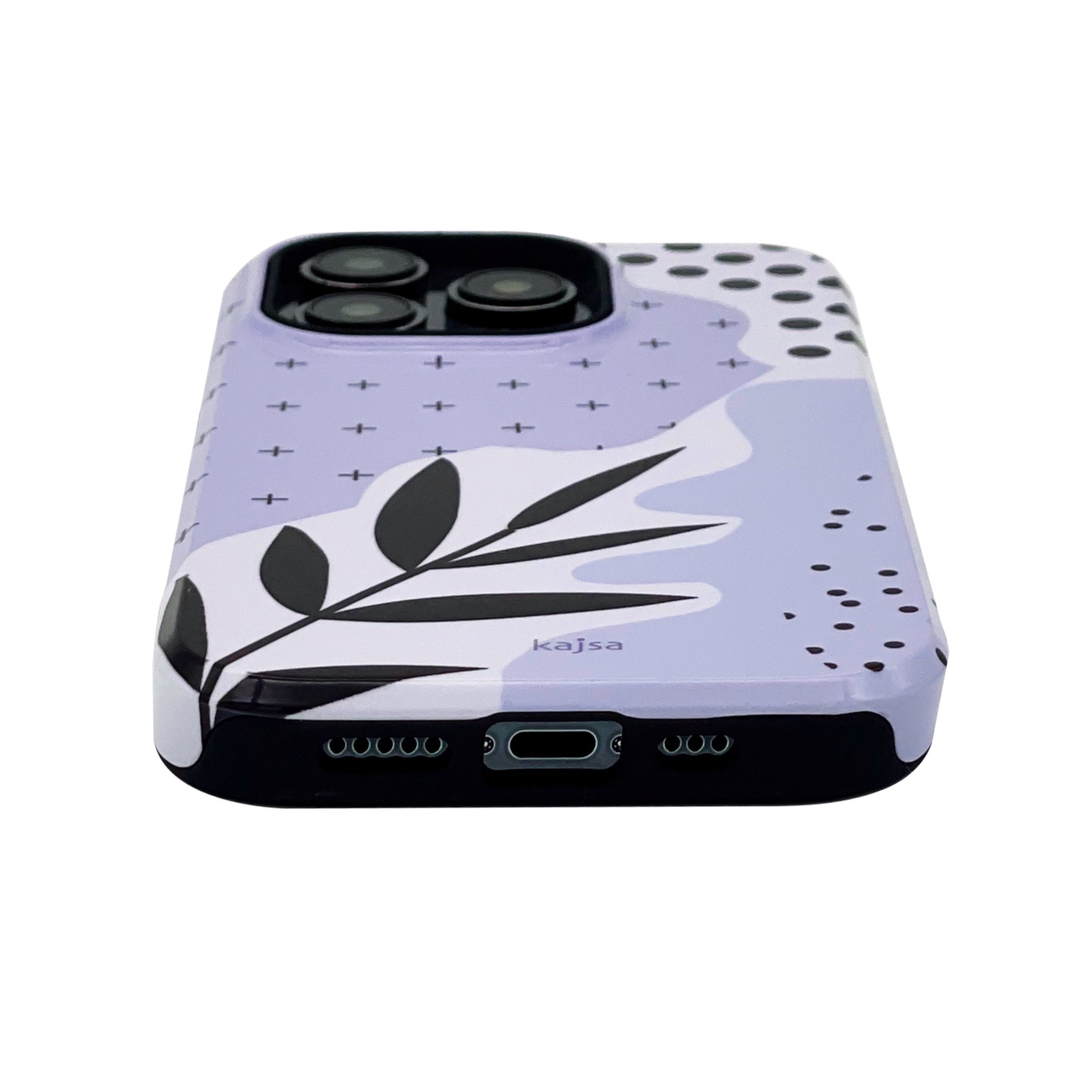 Floral Collection - Lavender Back Case for iPhone 14 (LV8)-Phone Case- phone case - phone cases- phone cover- iphone cover- iphone case- iphone cases- leather case- leather cases- DIYCASE - custom case - leather cover - hand strap case - croco pattern case - snake pattern case - carbon fiber phone case - phone case brand - unique phone case - high quality - phone case brand - protective case - buy phone case hong kong - online buy phone case - iphone手機殼 - 客製化手機殼 - samsung 手機殼 - 香港手機殼 - 買電話殼