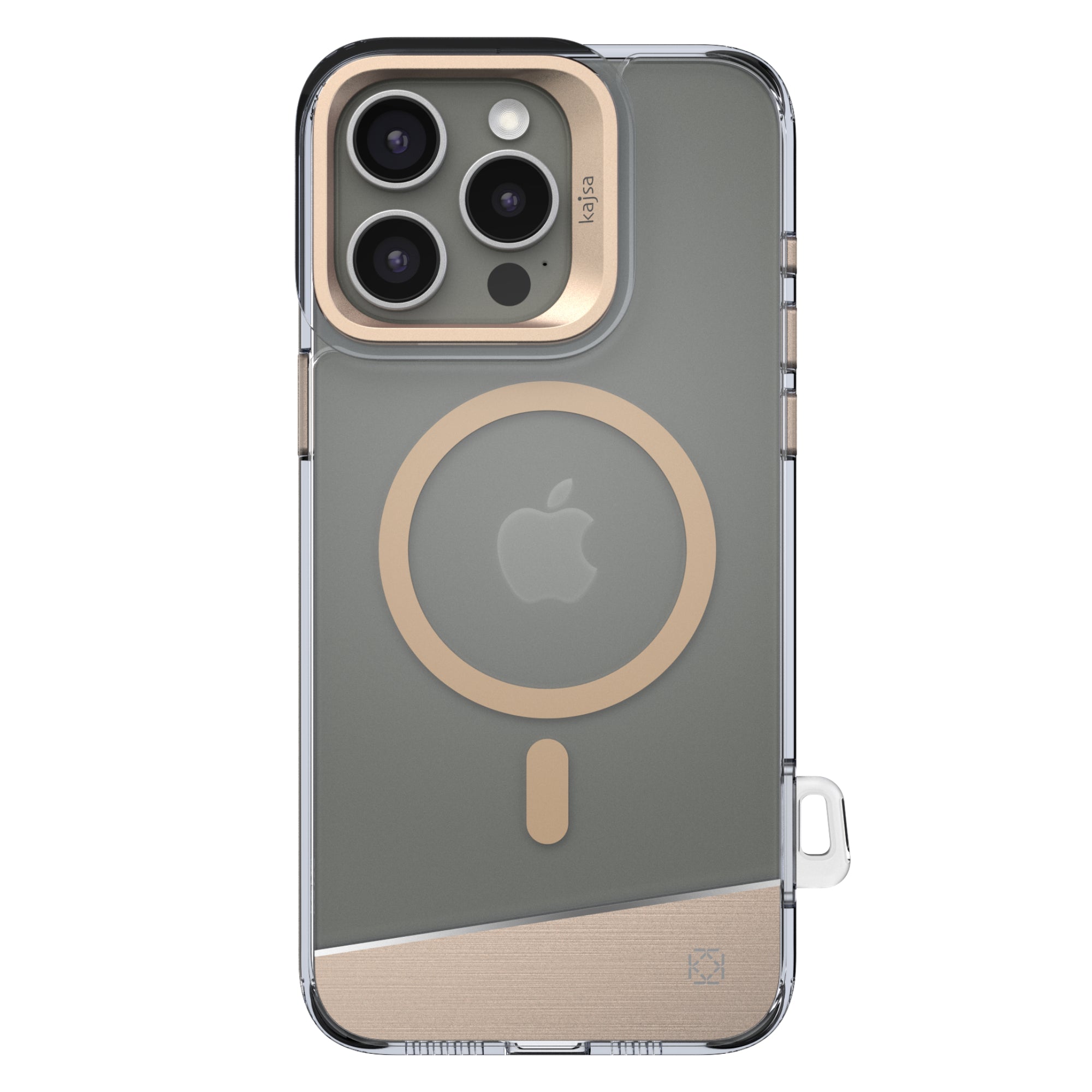 Trans-Shield Collection - Aluminium Back Case for iPhone 15 (MagSafe Compatible)