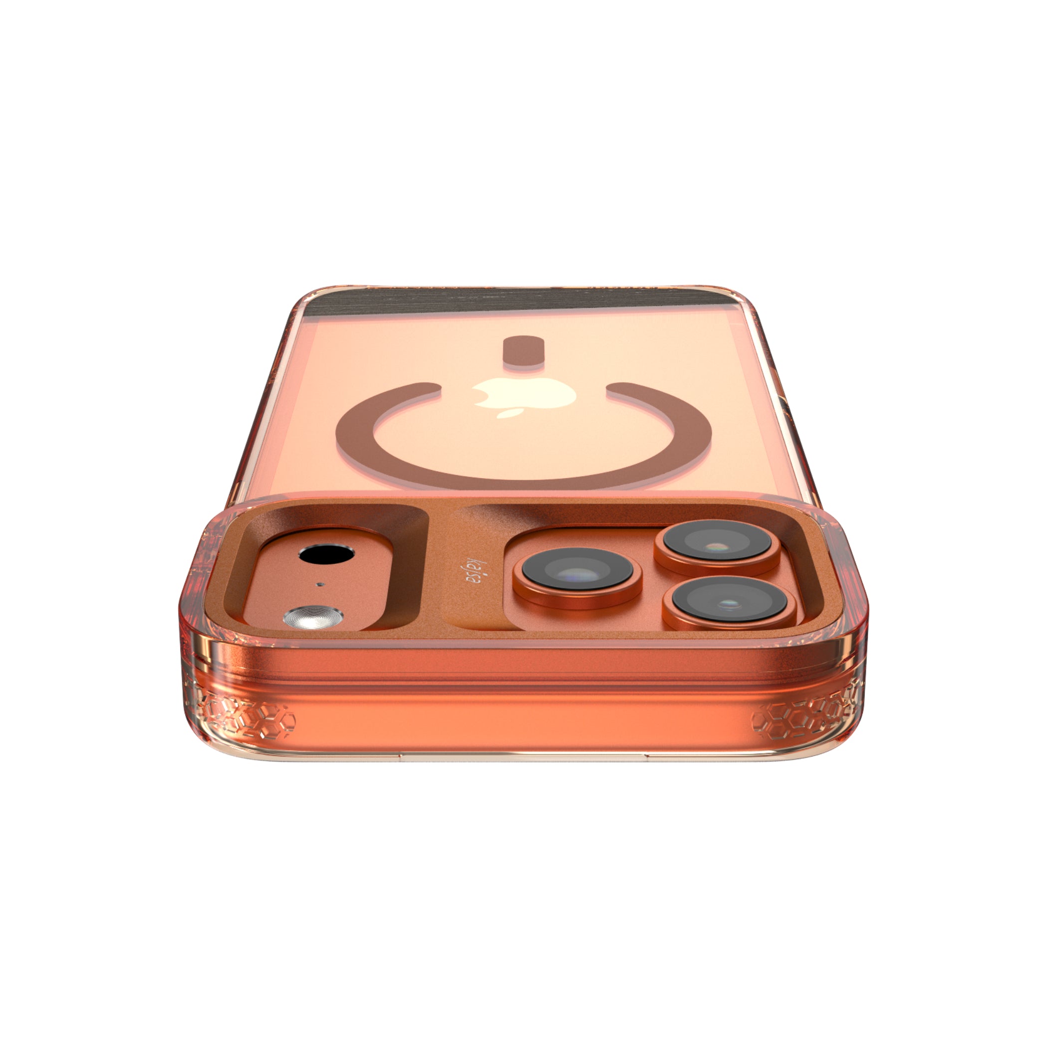 Trans-Shield Collection - Lumber Back Case for iPhone 17 (MagSafe Compatible)