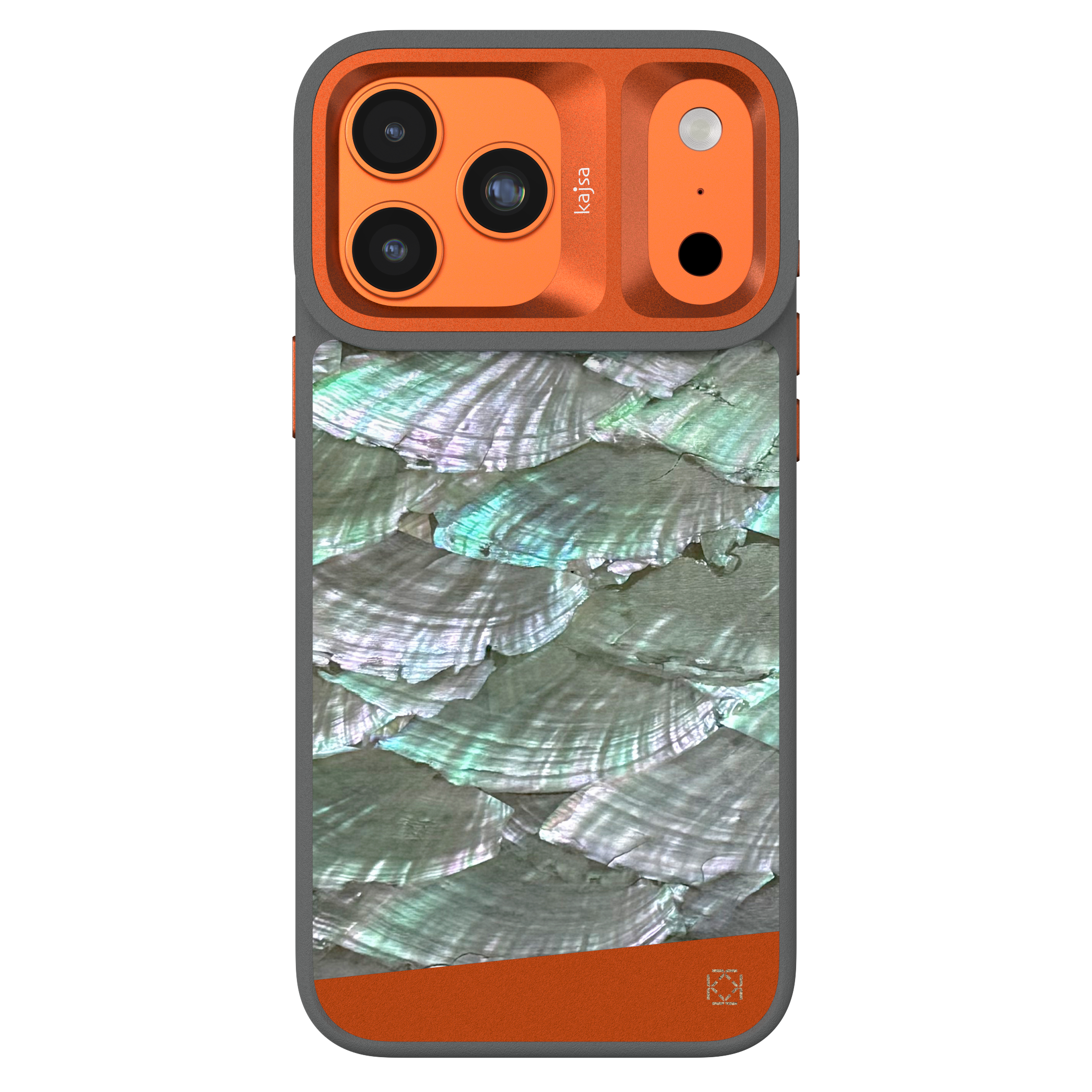 Glamorous Collection - Pearl Patchwork Back Case for iPhone 17 (MagSafe Compatible)