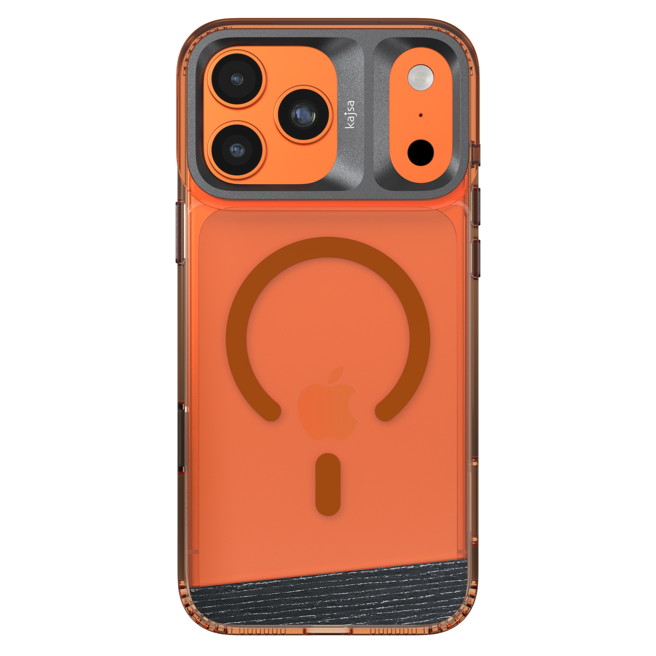 Trans-Shield Collection - Lumber Back Case for iPhone 17 (MagSafe Compatible)