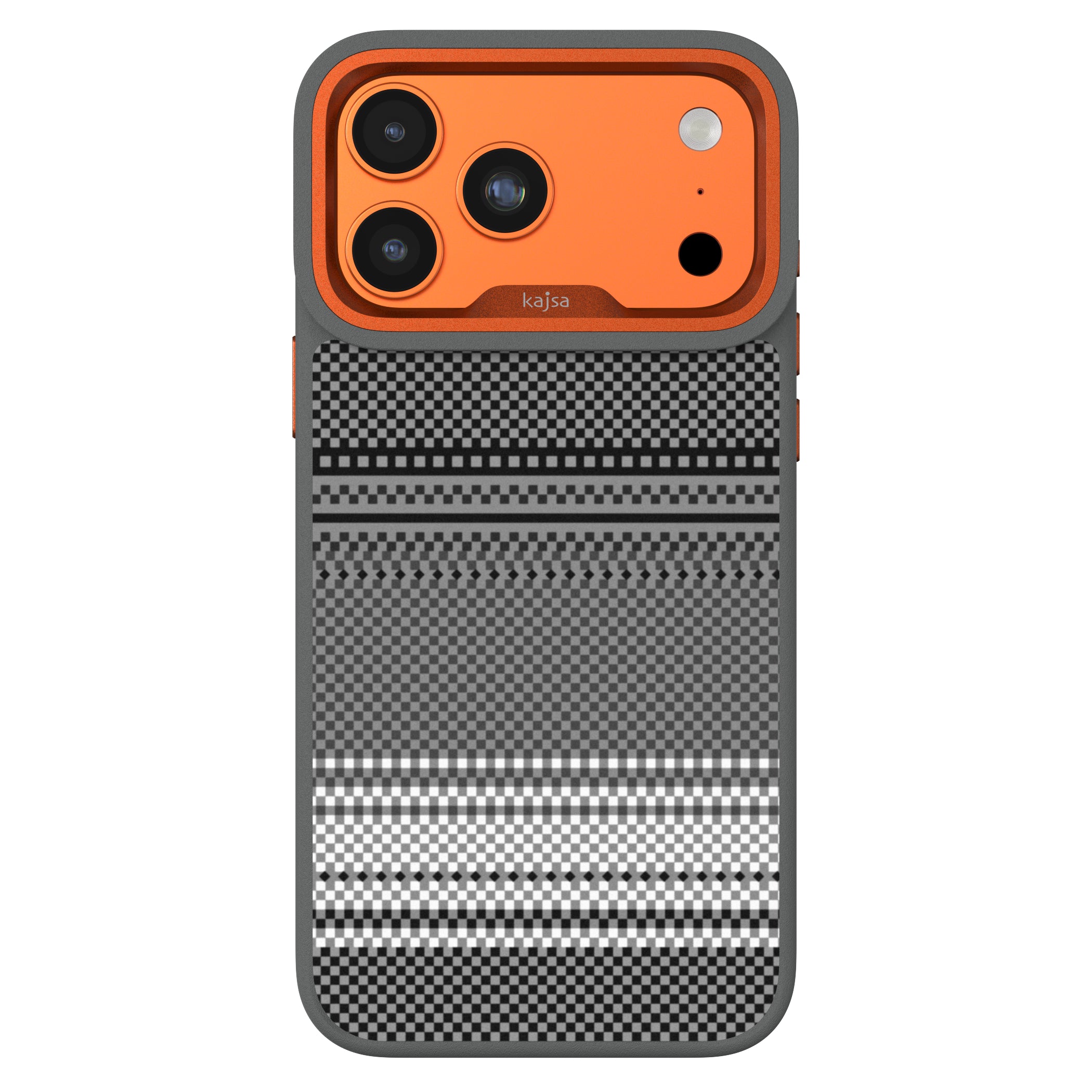 Resort Collection - Gradient Stripe Pattern Back Case for iPhone 17 (MagSafe Compatible)