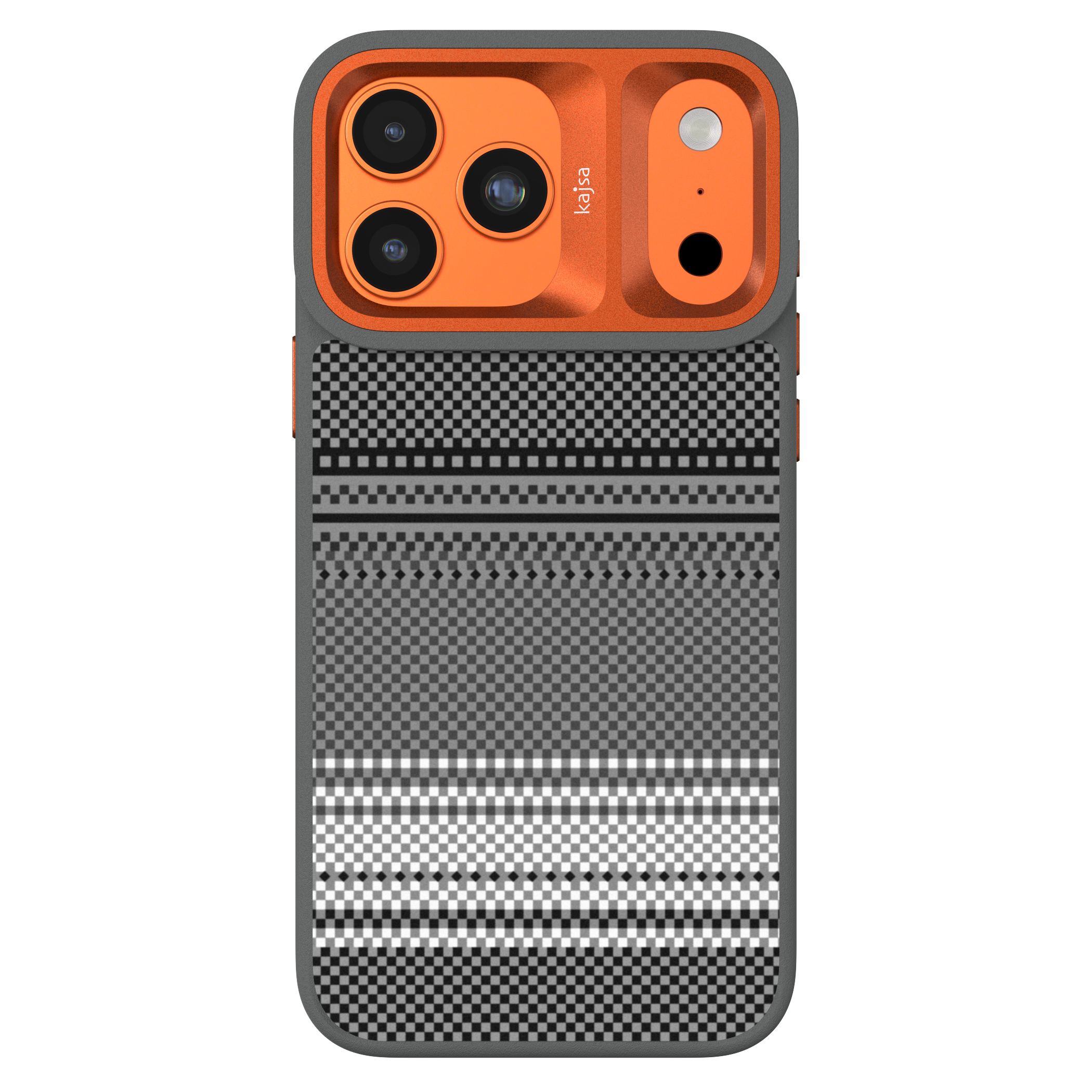 Resort Collection - Gradient Stripe Pattern Back Case for iPhone 17 (MagSafe Compatible)