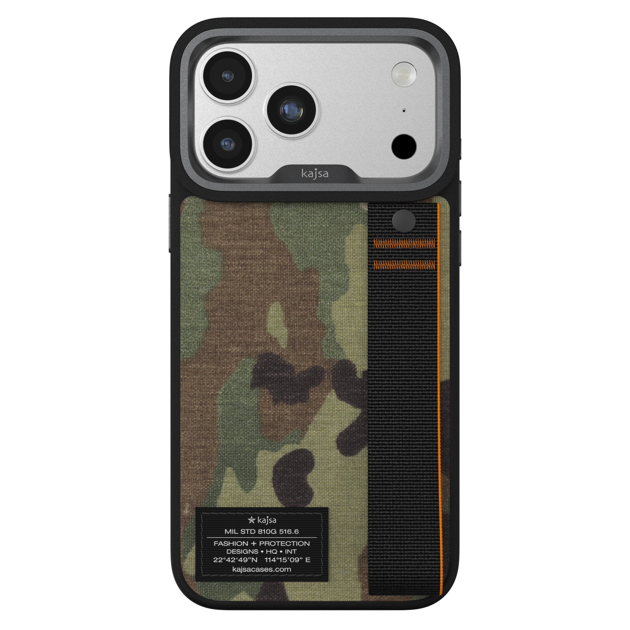 Military Collection - Straps Back Case for iPhone 17 (MagSafe Compatible)