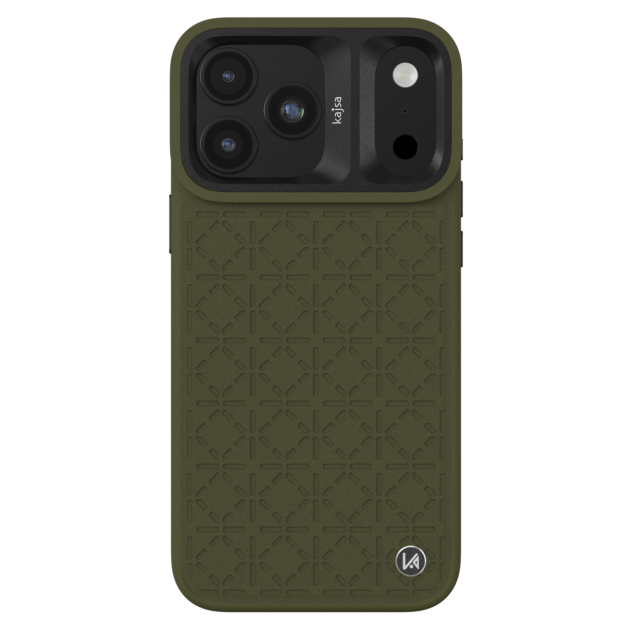 Briquette Collection - Diamond Pattern Back Case for iPhone 18 (MagSafe Compatible)