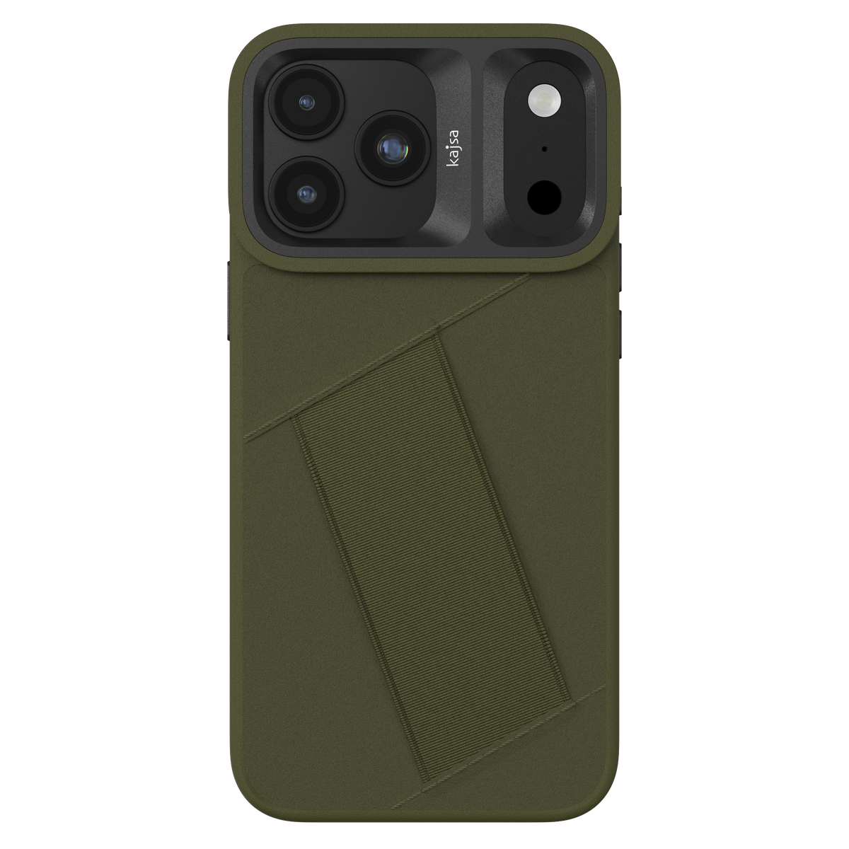 Preppie Collection - Elastic Hand Grip back case for iPhone 18