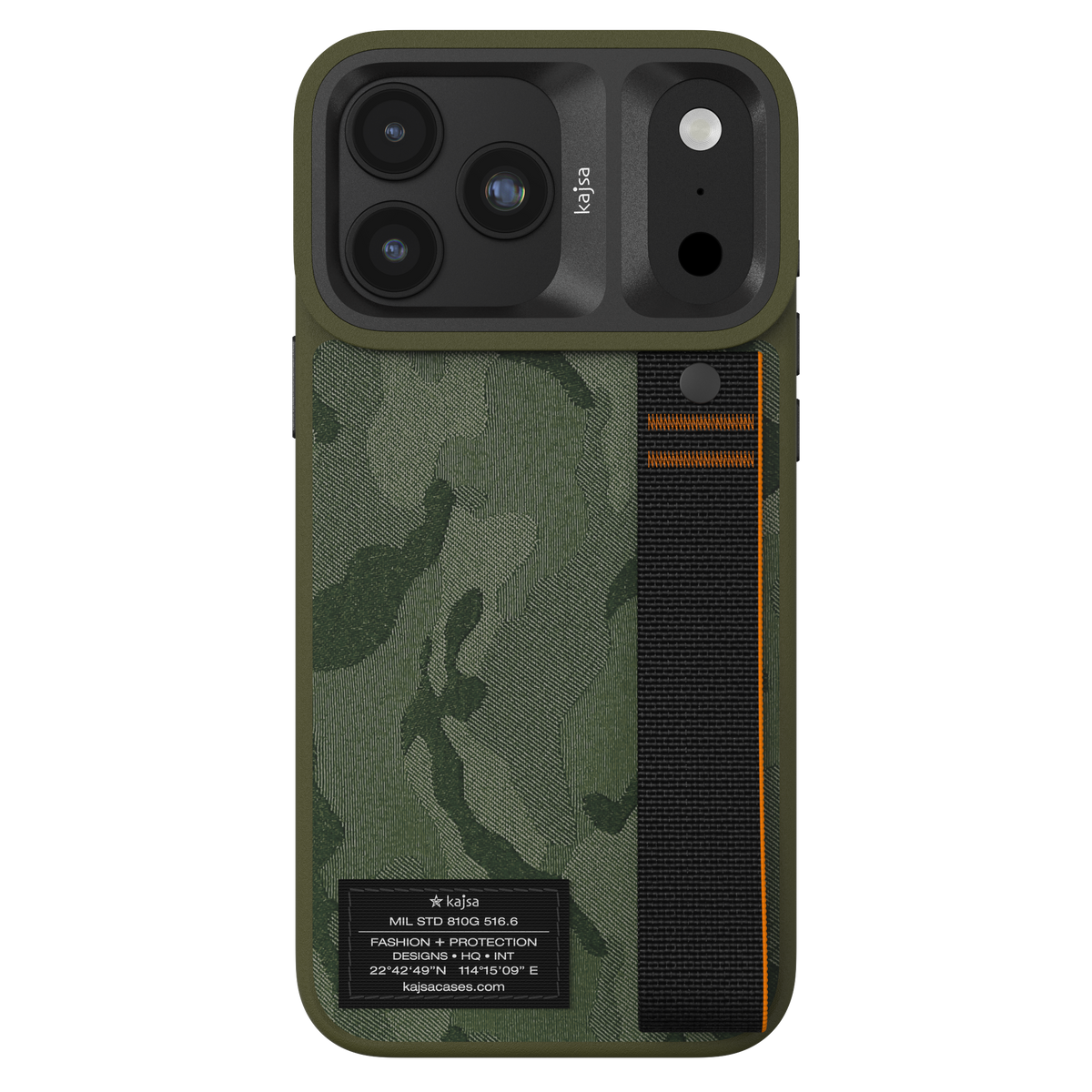 Outdoor Collection - Camo Satin Back Case for iPhone 18 (MagSafe Compatible)