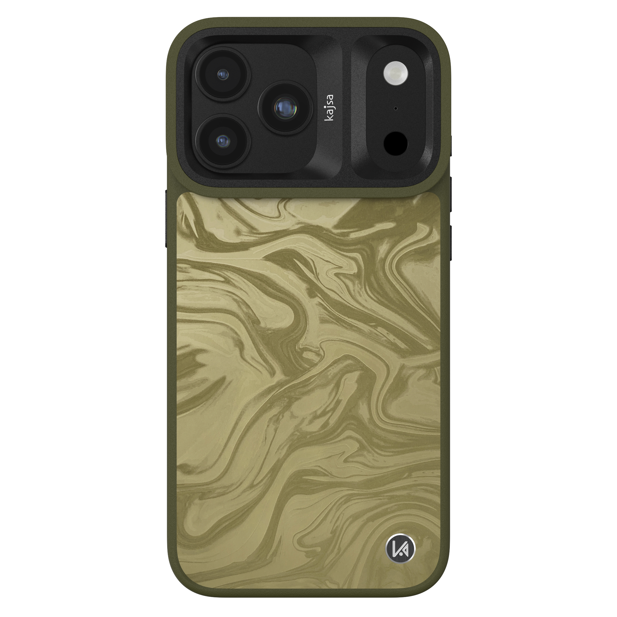 Glamorous Collection - Fluid Art Pattern Back Case for iPhone 18 (MagSafe Compatible)