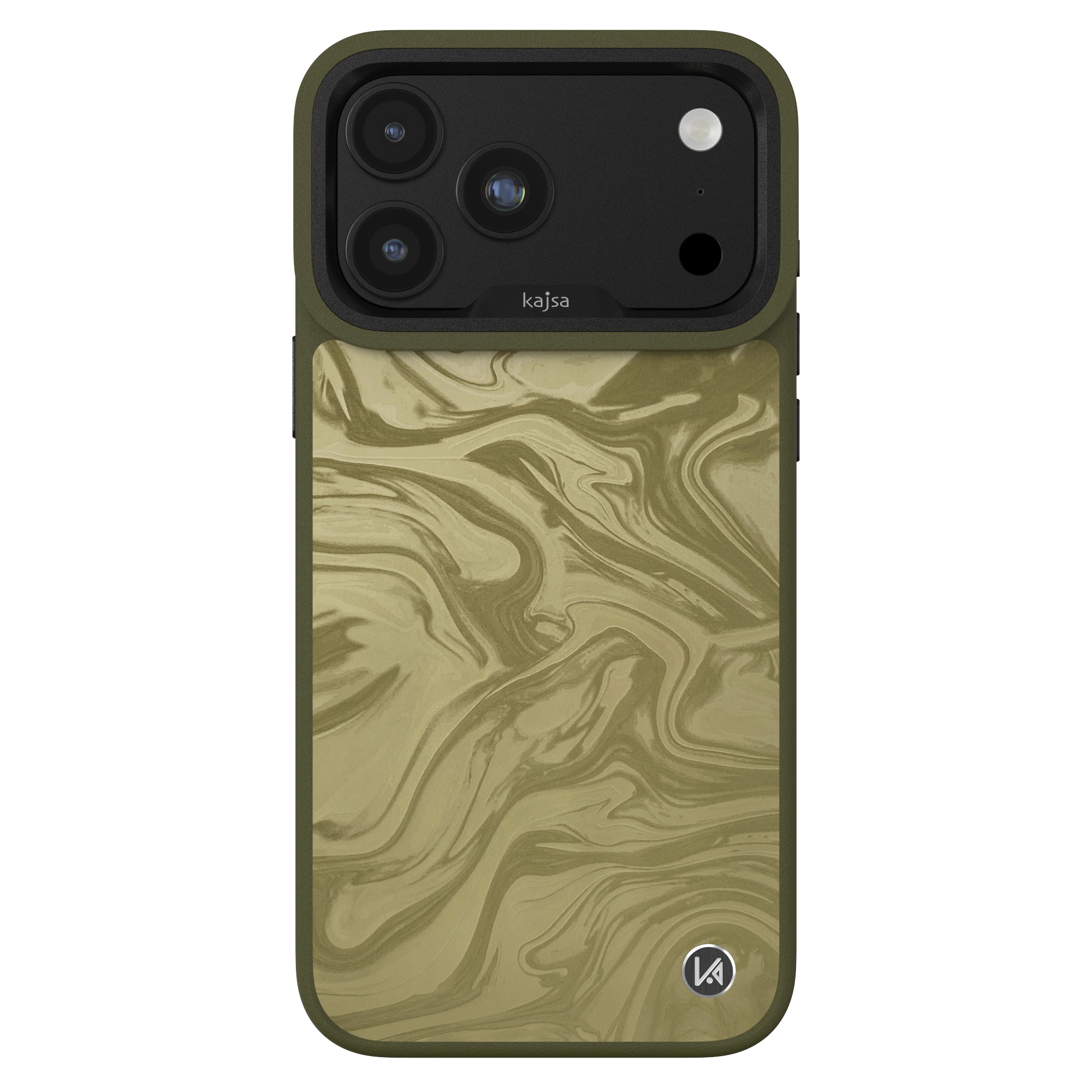 Glamorous Collection - Fluid Art Pattern Back Case for iPhone 18 (MagSafe Compatible)