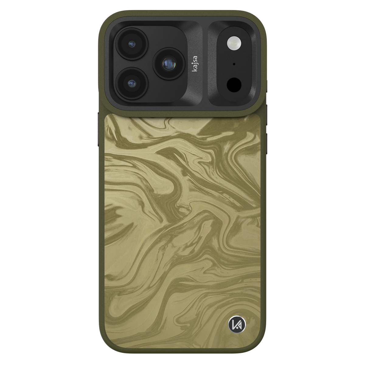 Glamorous Collection - Fluid Art Pattern Back Case for iPhone 18 (MagSafe Compatible)
