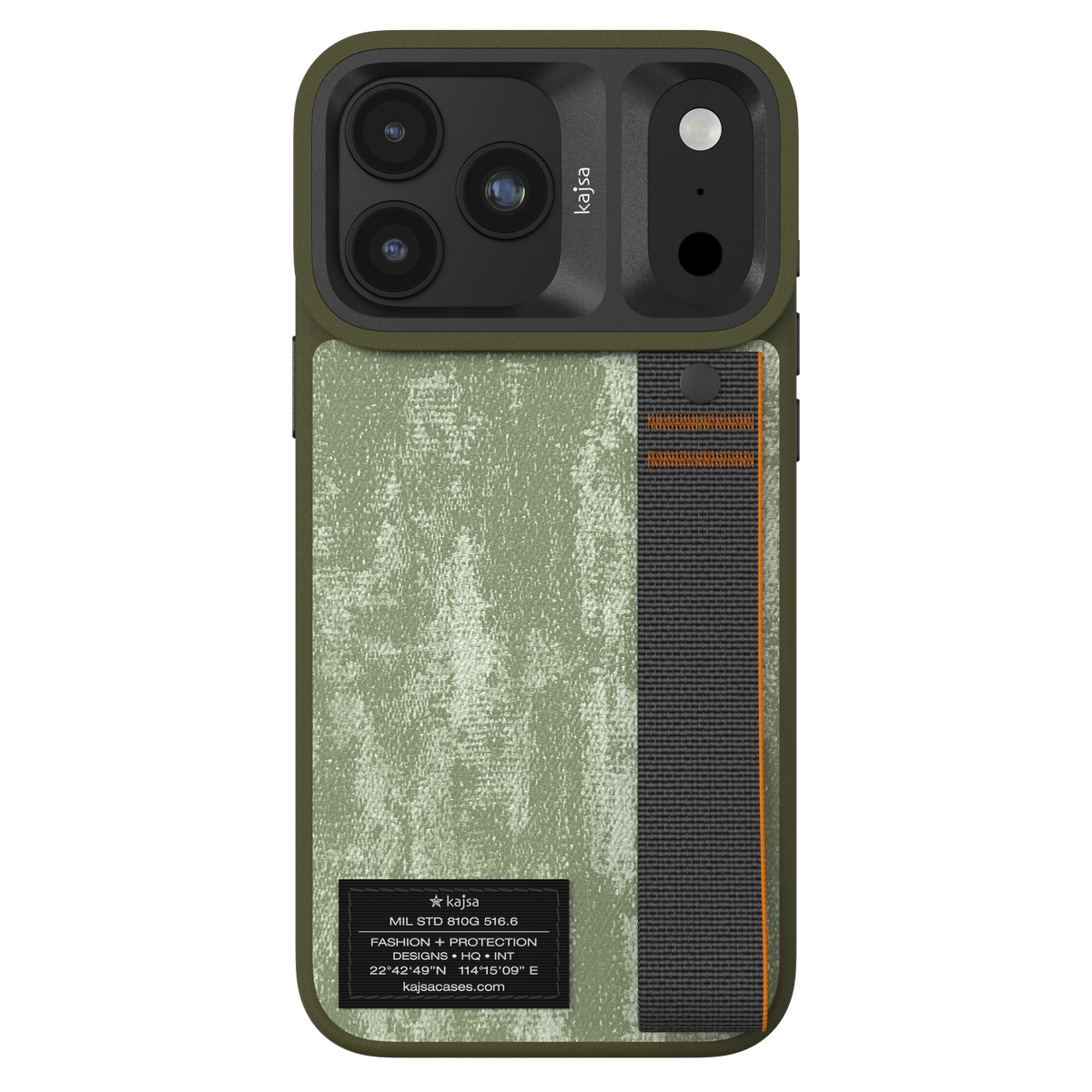 Outdoor Collection - Tie Dye Straps Back Case for iPhone 18 (MagSafe Compatible)