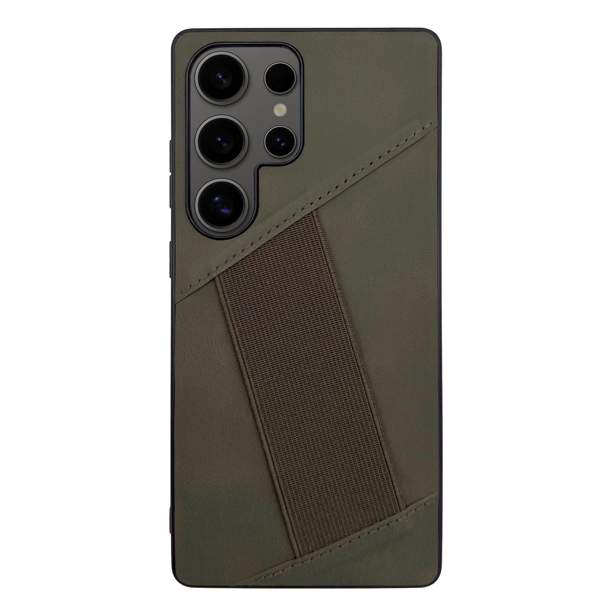 Preppie Collection - Elastic Hand Grip back case for Samsung Galaxy S25/S25 Ultra