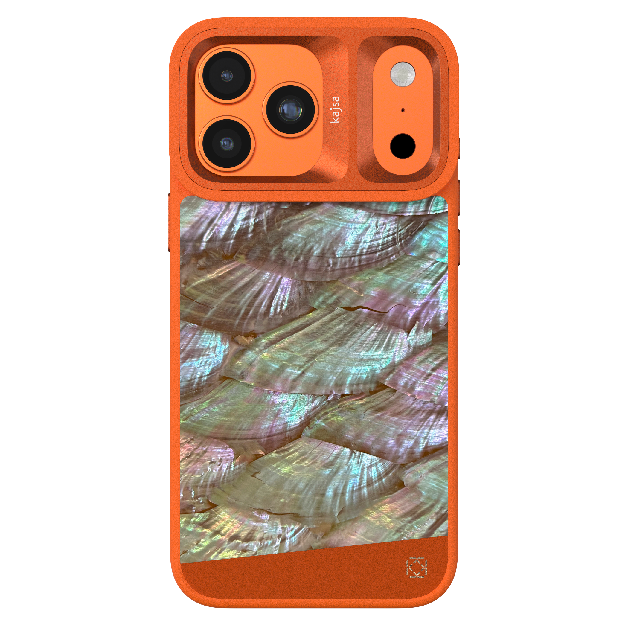 Glamorous Collection - Pearl Patchwork Back Case for iPhone 17 (MagSafe Compatible)