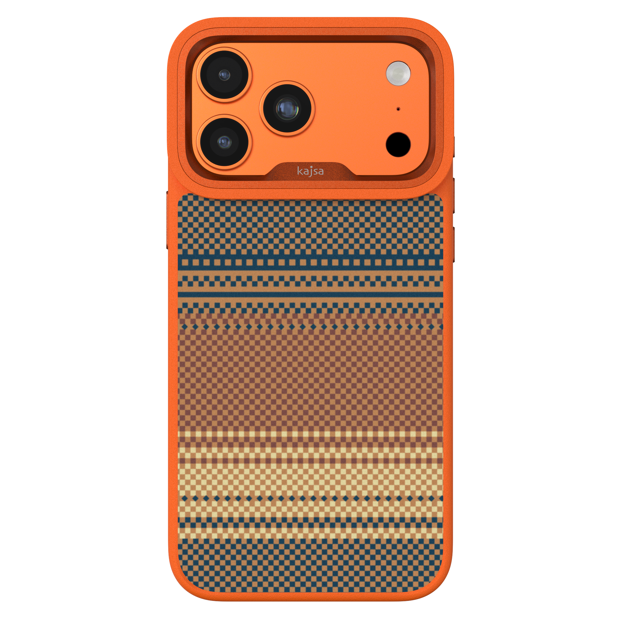 Resort Collection - Gradient Stripe Pattern Back Case for iPhone 17 (MagSafe Compatible)