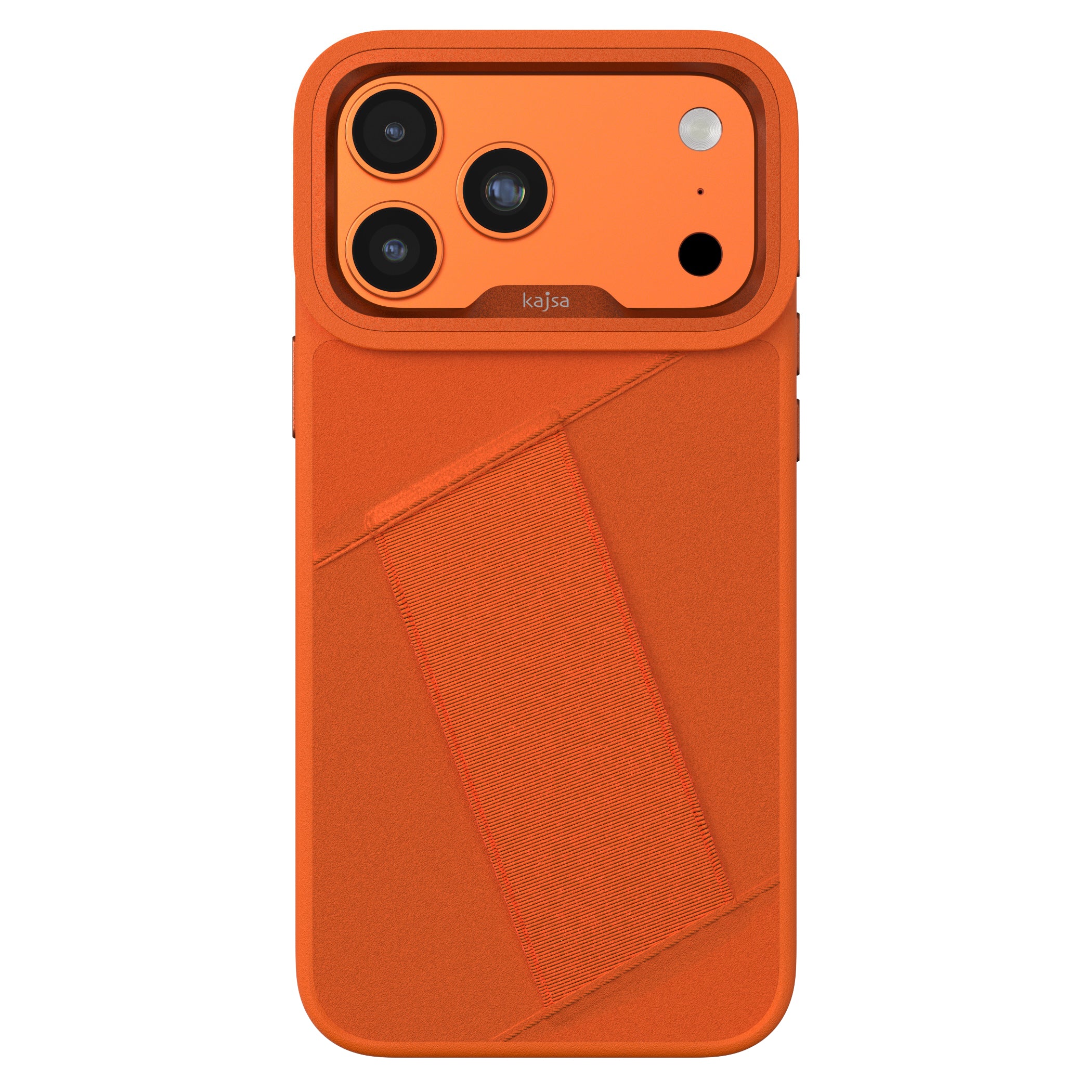 Preppie Collection - Elastic Hand Grip back case for iPhone 17