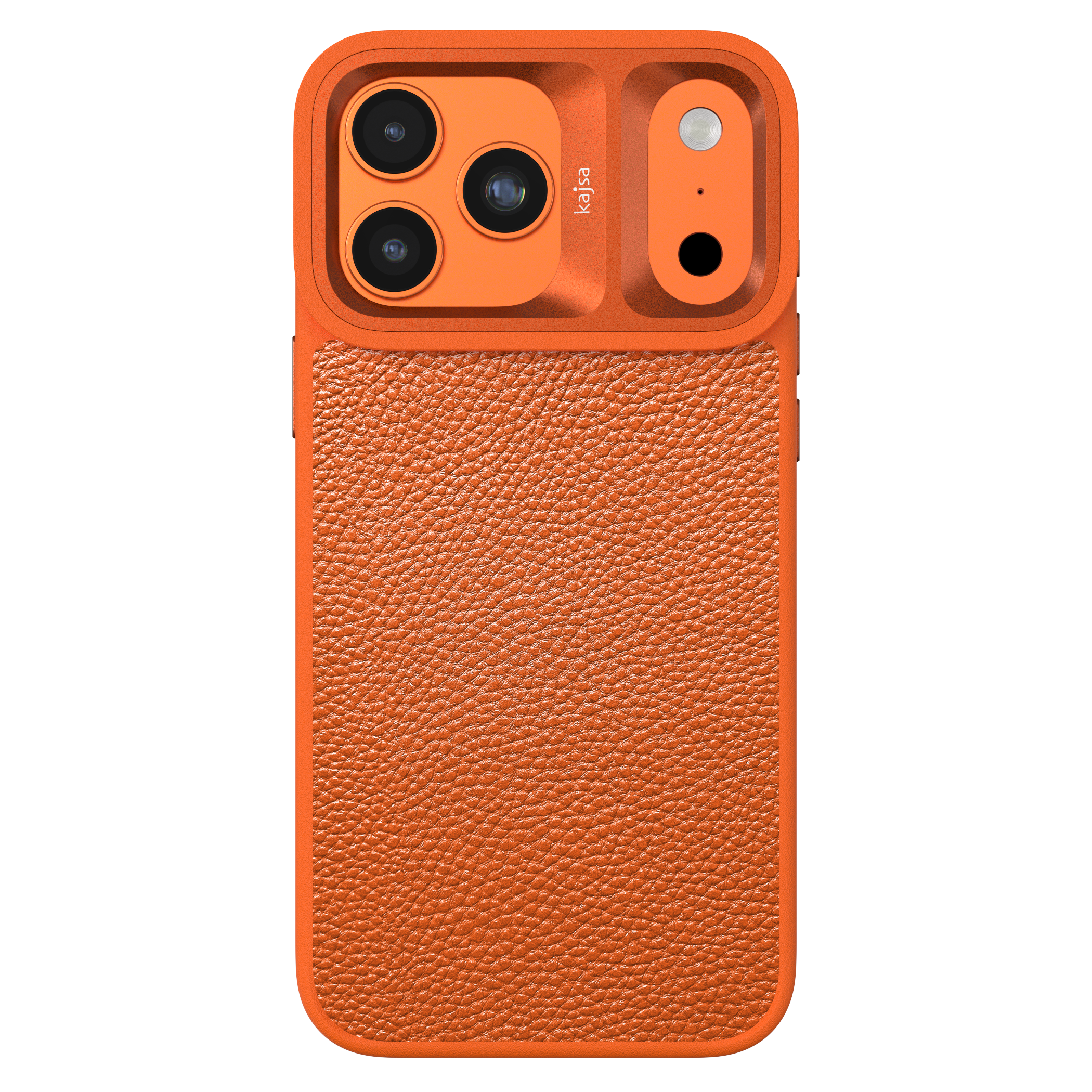 Preppie Collection - Litchi Pattern Back Case for iPhone 17 (MagSafe Compatible)