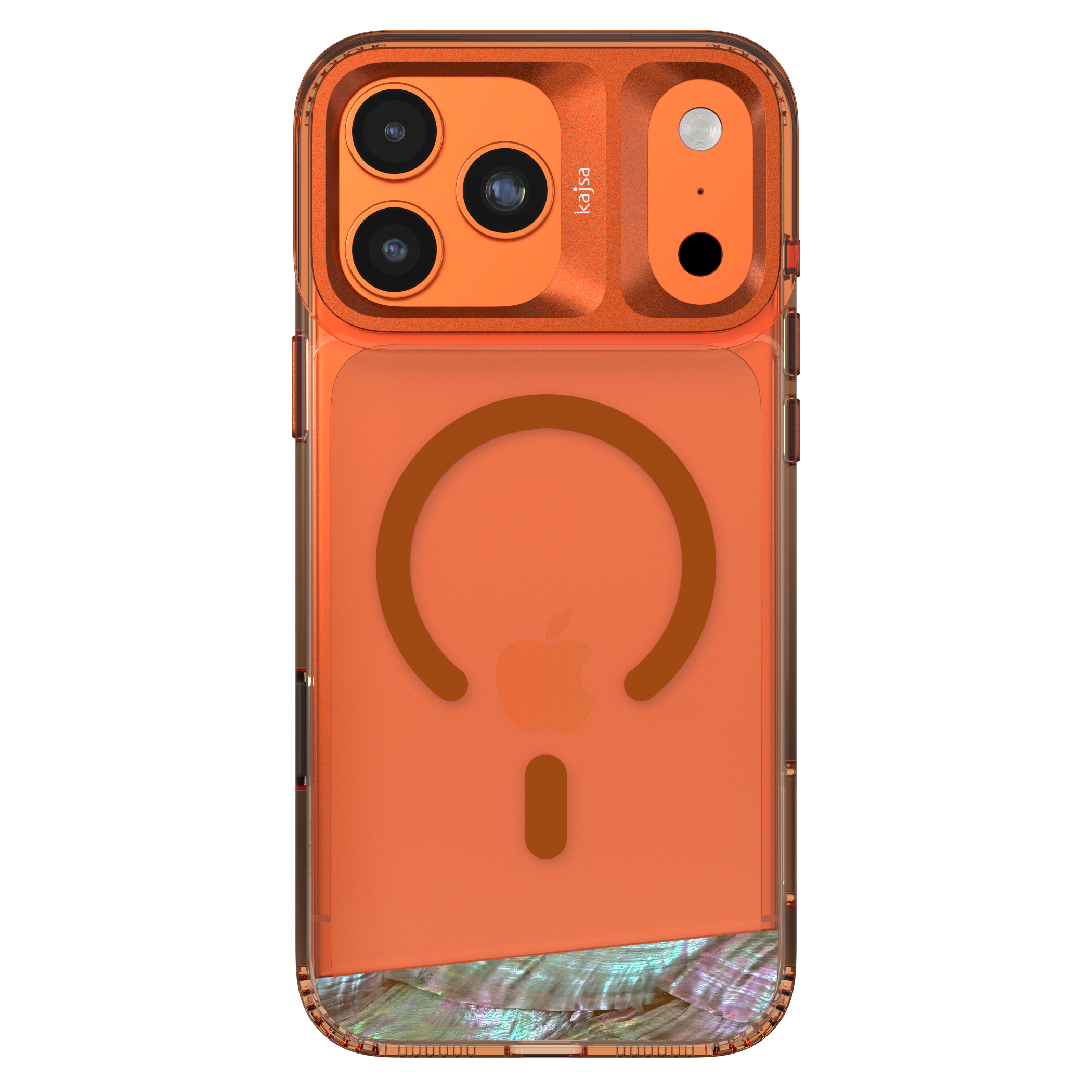 Trans-Shield Collection - Pearl Back Case for iPhone 17 (MagSafe Compatible)