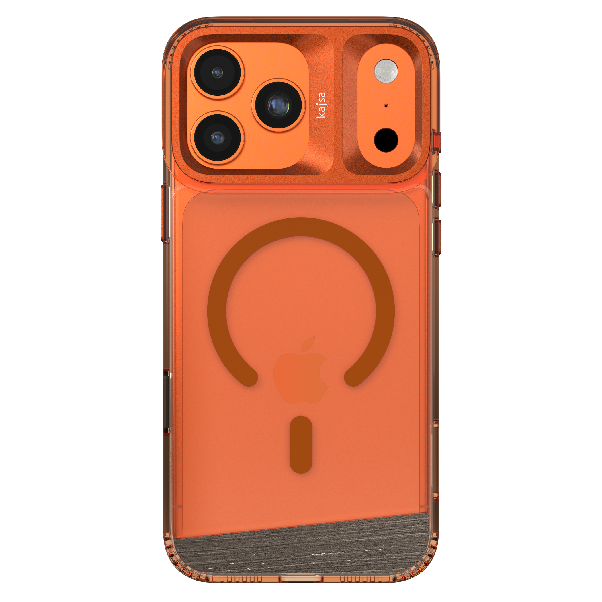 Trans-Shield Collection - Lumber Back Case for iPhone 17 (MagSafe Compatible)