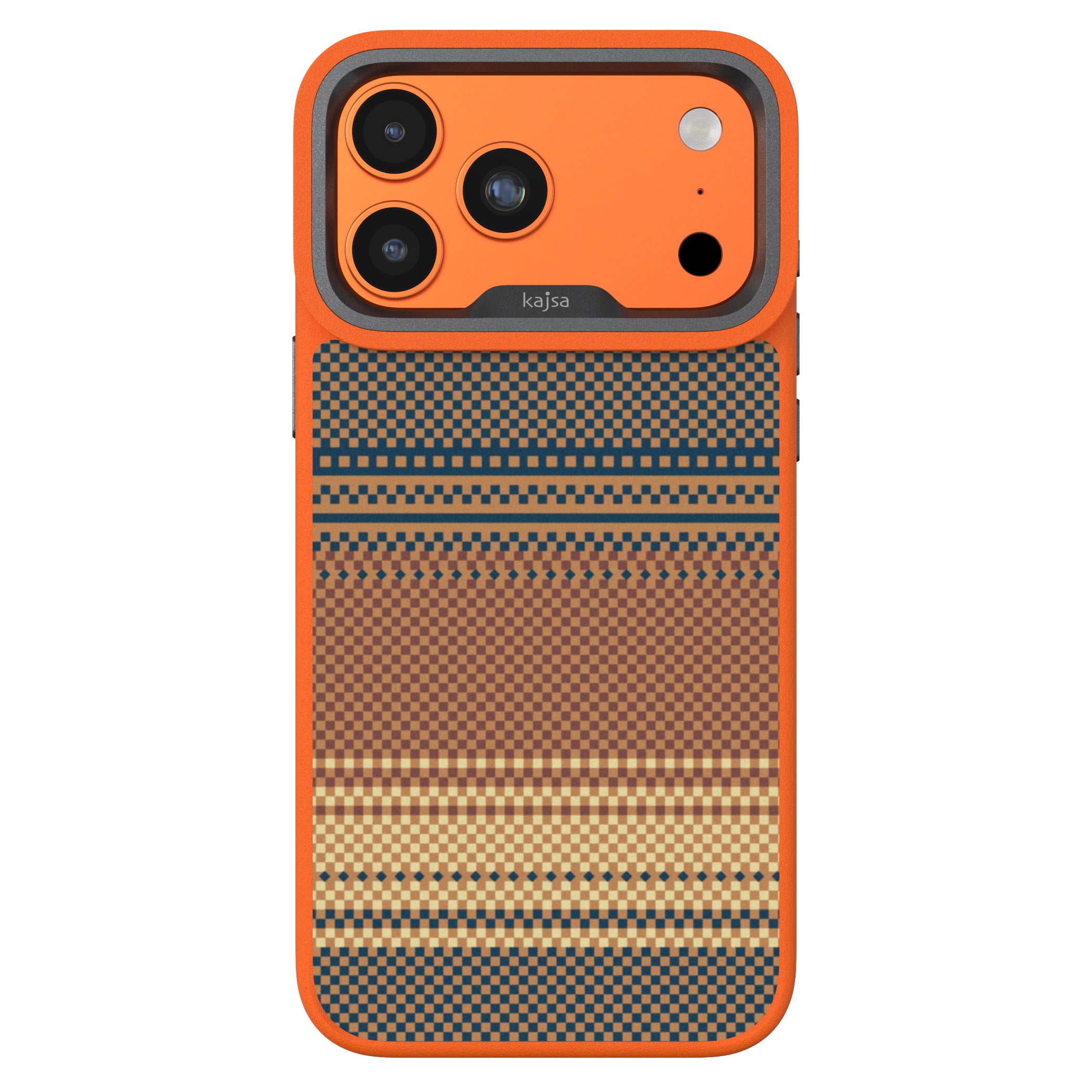 Resort Collection - Gradient Stripe Pattern Back Case for iPhone 17 (MagSafe Compatible)