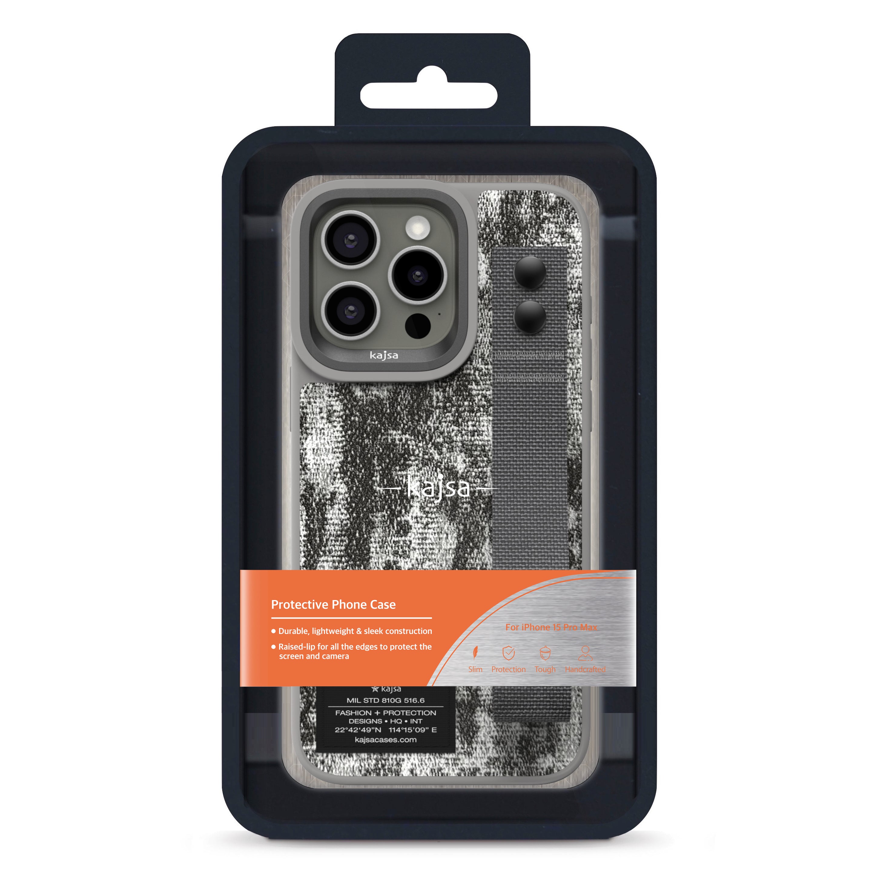 Outdoor Collection - Tie Dye Straps Back Case for iPhone 15