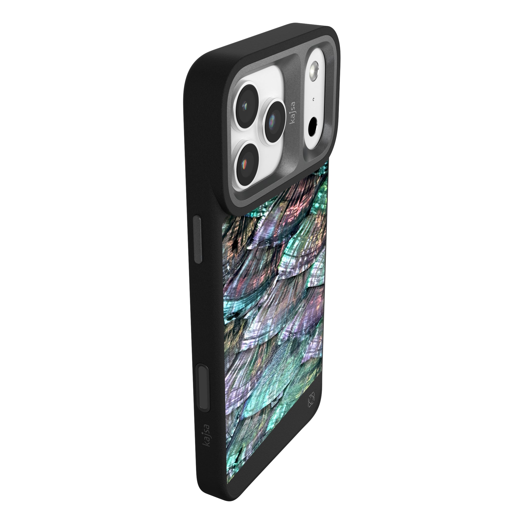 Glamorous Collection - Pearl Patchwork Back Case for iPhone 17 (MagSafe Compatible)