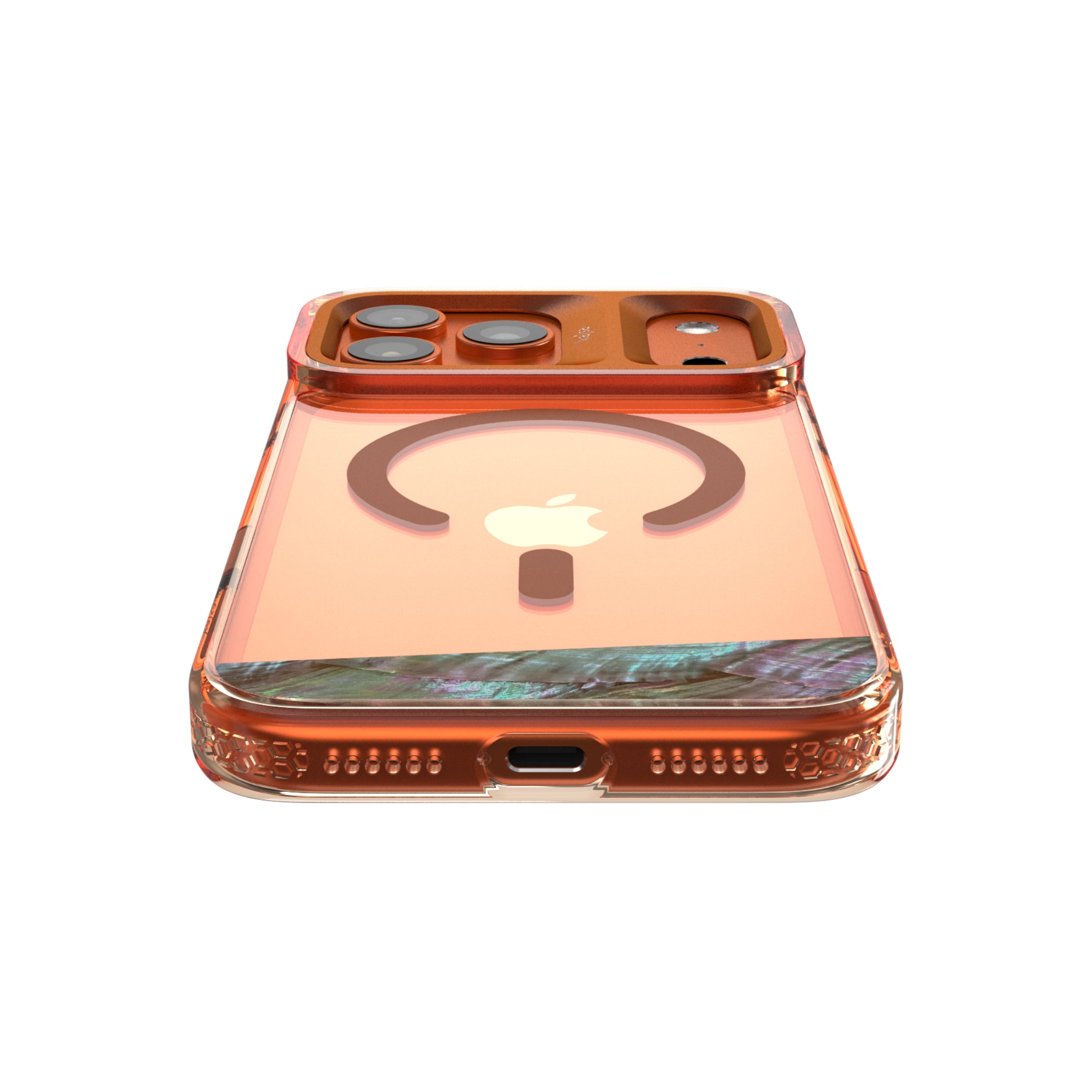 Trans-Shield Collection - Pearl Back Case for iPhone 17 (MagSafe Compatible)