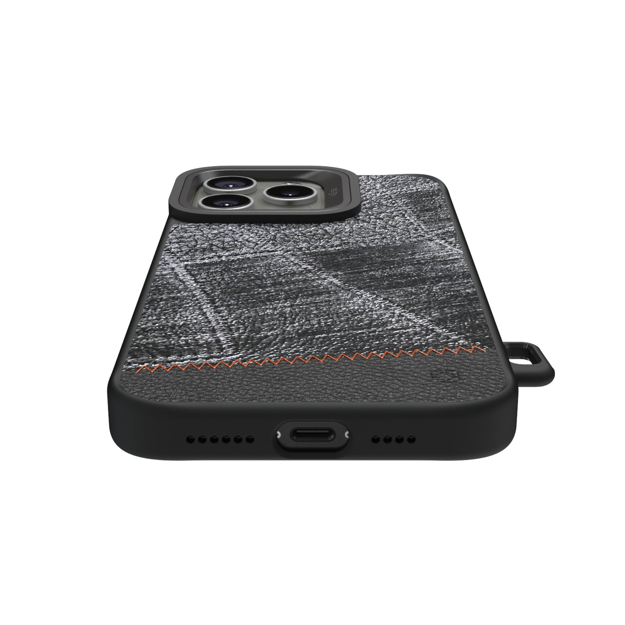 Glamorous Collection - Piecing Pattern Back Case for iPhone 16 (MagSafe Compatible)
