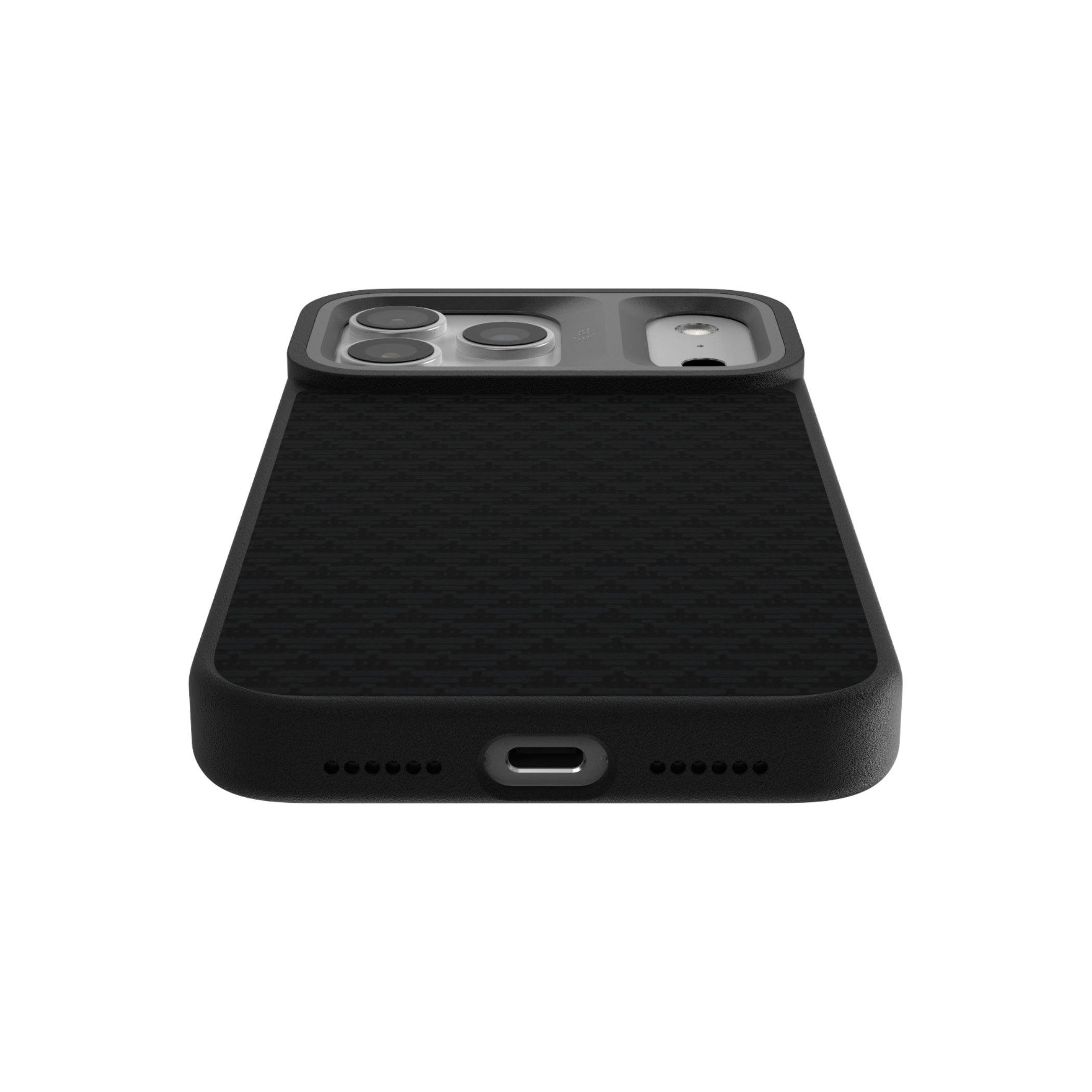 Glamorous Collection - Pyramid Pattern Back Case for iPhone 17 (MagSafe Compatible)