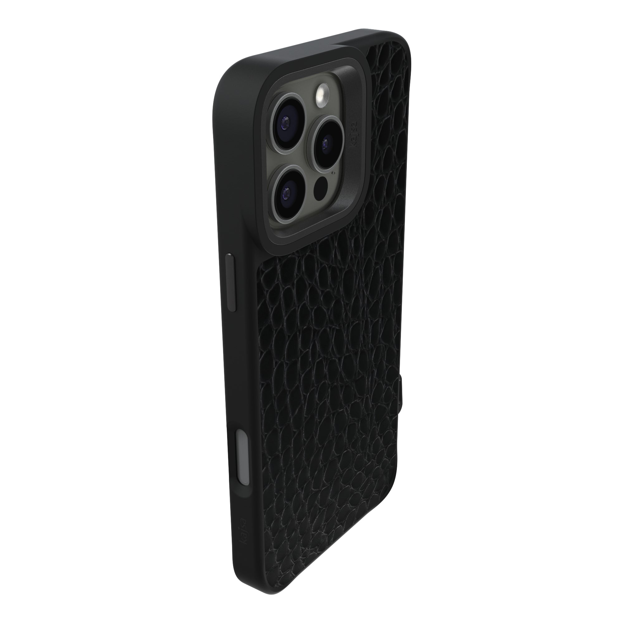 Genuine Leather Rock Pattern Back Case for iPhone 16 (MagSafe Compatible)-Phone Case-kajsa-phone case - phone cases- phone cover- iphone cover- iphone case- iphone cases- leather case- leather cases- DIYCASE - custom case - leather cover - hand strap case - croco pattern case - snake pattern case - carbon fiber phone case - phone case brand - unique phone case - high quality - phone case brand - protective case - buy phone case hong kong - online buy phone case - iphone手機殼 - 客製化手機殼 - samsung 手機殼 - 香港手機殼 -