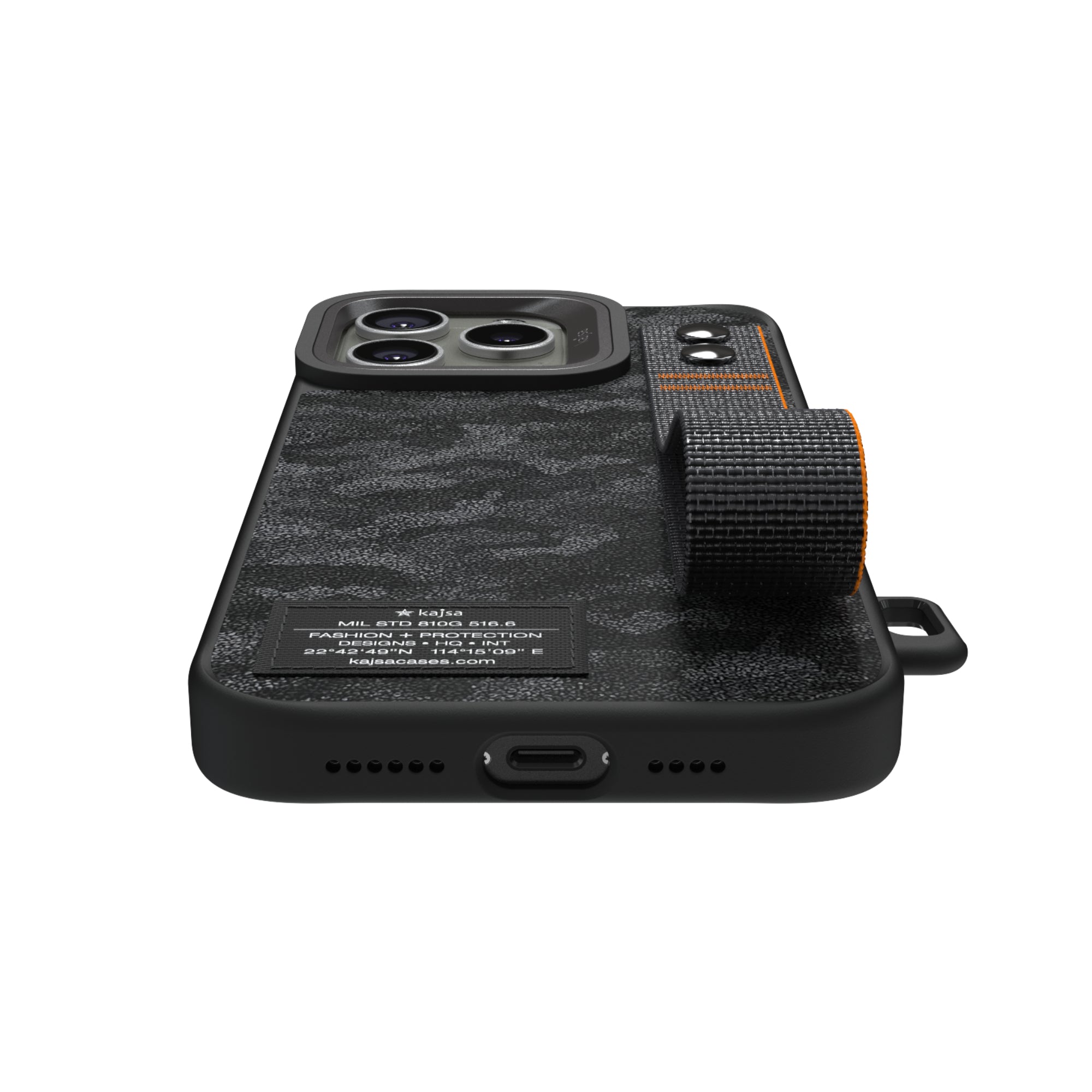 Outdoor Collection - Shimmer Camo Straps Back Case for iPhone 16 (MagSafe Compatible)